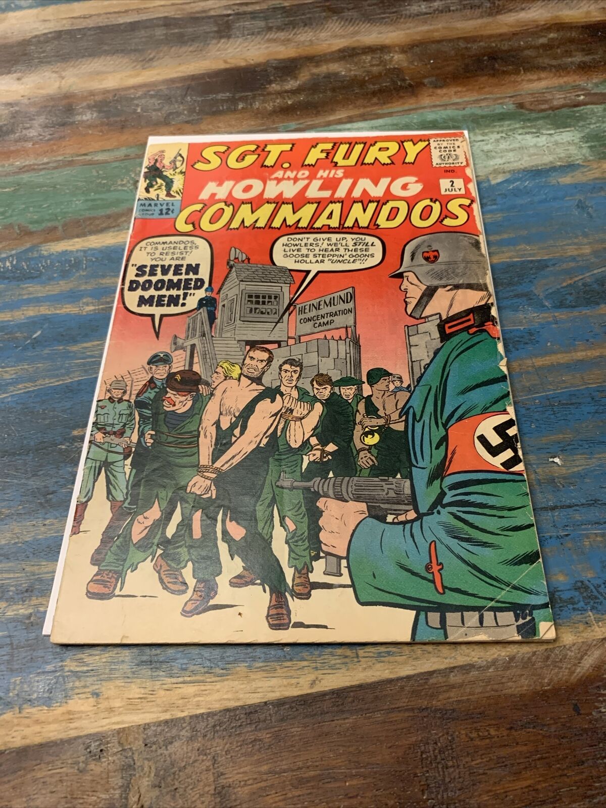 Sgt. Fury and His Howling Commandos #2 - Nice Copy - Marvel 1963