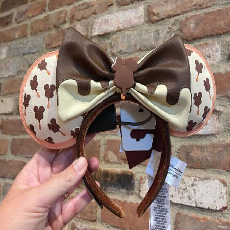 US Disney Park Loungefly Mickey Ice Cream Bar Scented Minnie Mouse Ears Headband
