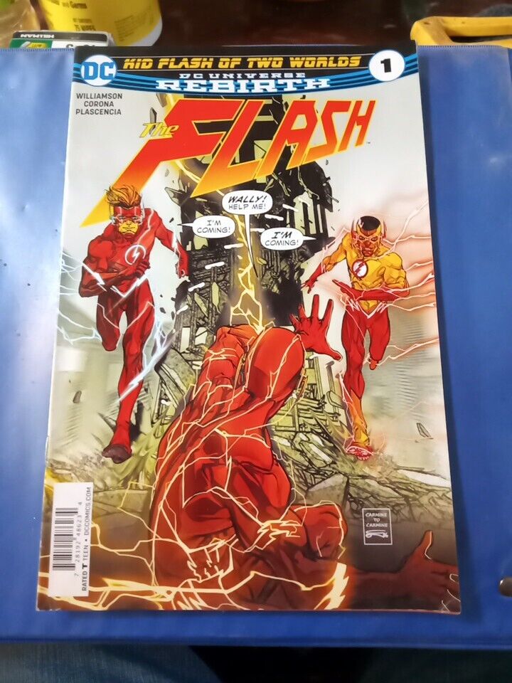DC FLASH (2017) #1 KID FLASH OF TWO WORLDS REBIRTH Comic Book