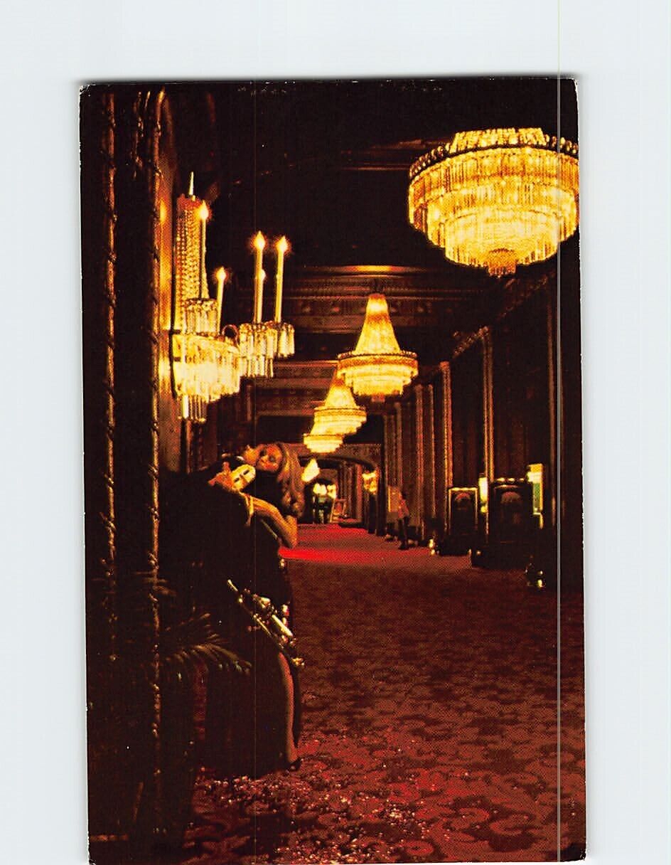Postcard The Lobby Fairmont Hotel New Orleans Louisiana USA