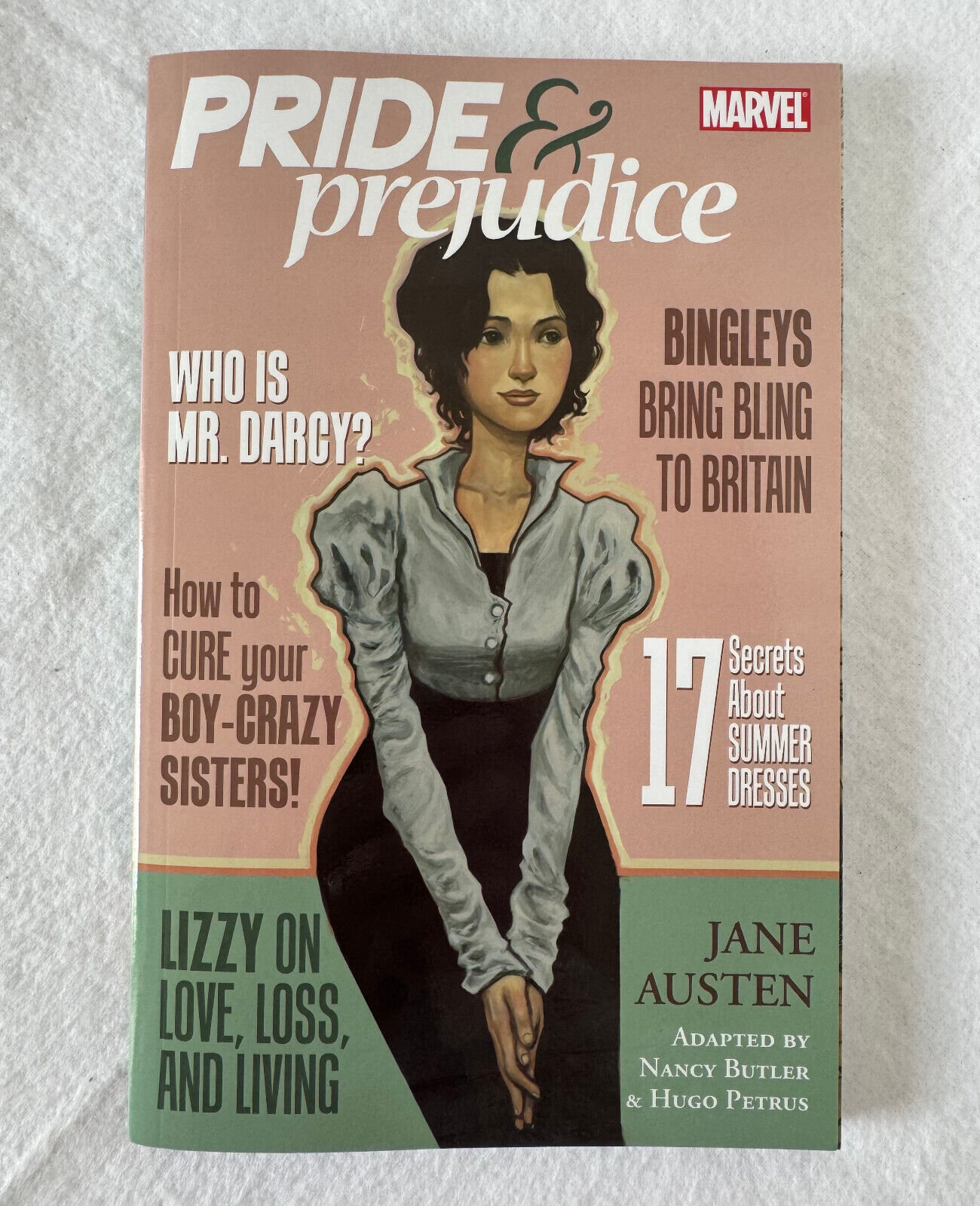 Pride and Prejudice Marvel Illustrated Graphic Novel Jane Austen Color