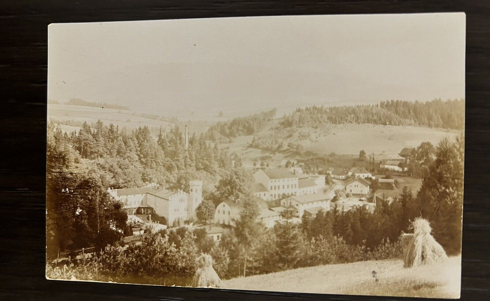 Austria 1900s - Real Photo Postcard Of A Small Village 