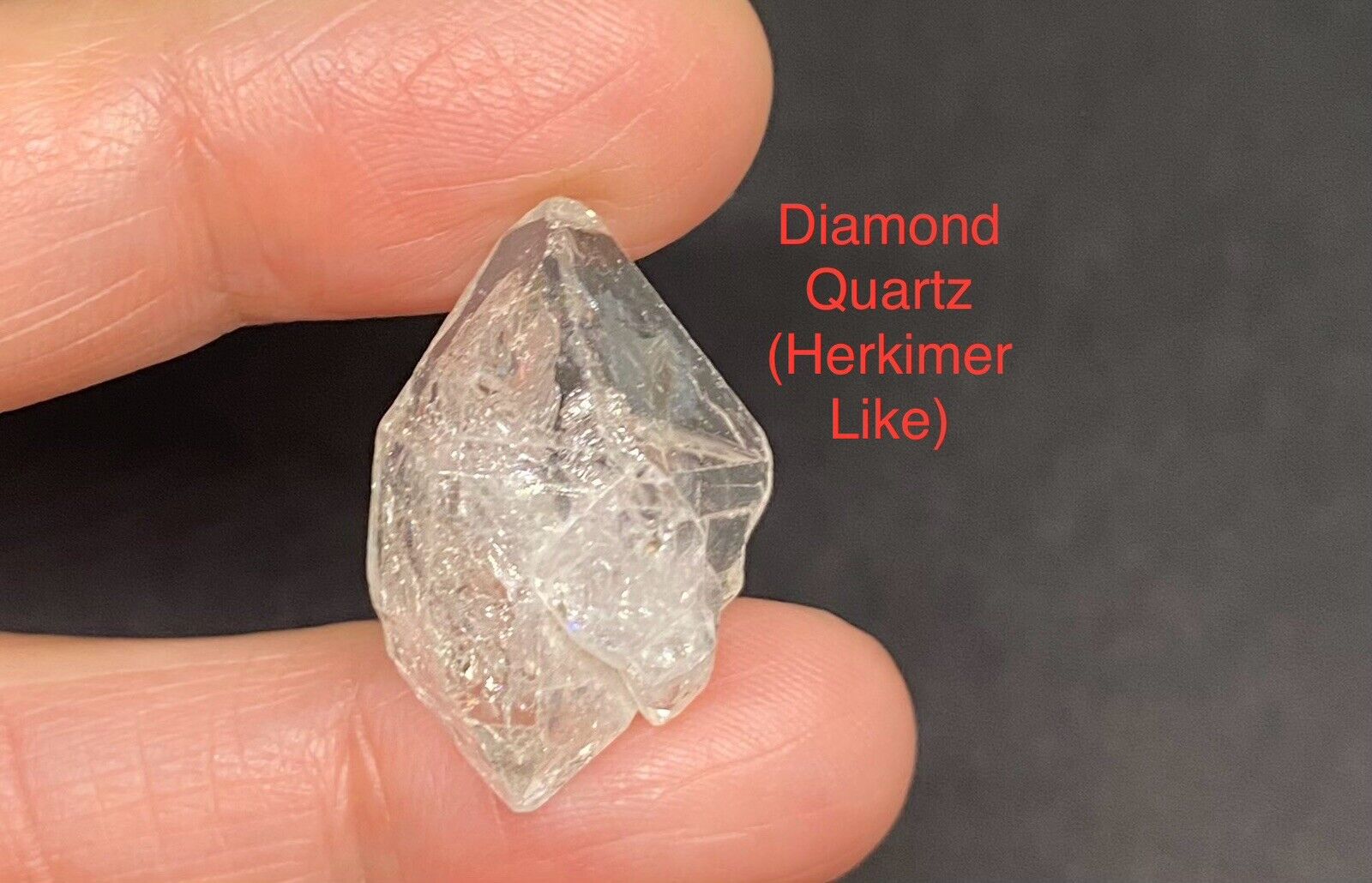 Diamond Quartz (Herkimer Like) Crystal From Afghanistan 5.5g
