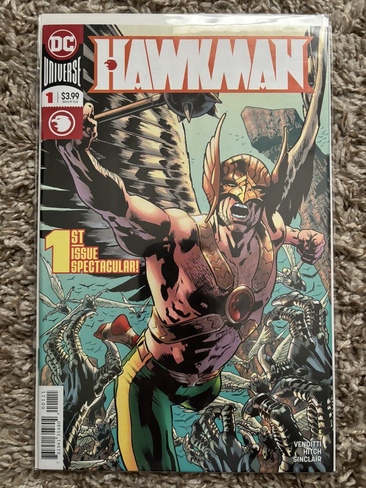 HAWKMAN & The Silencer - DC Comics - Comic Book Lot Of 14