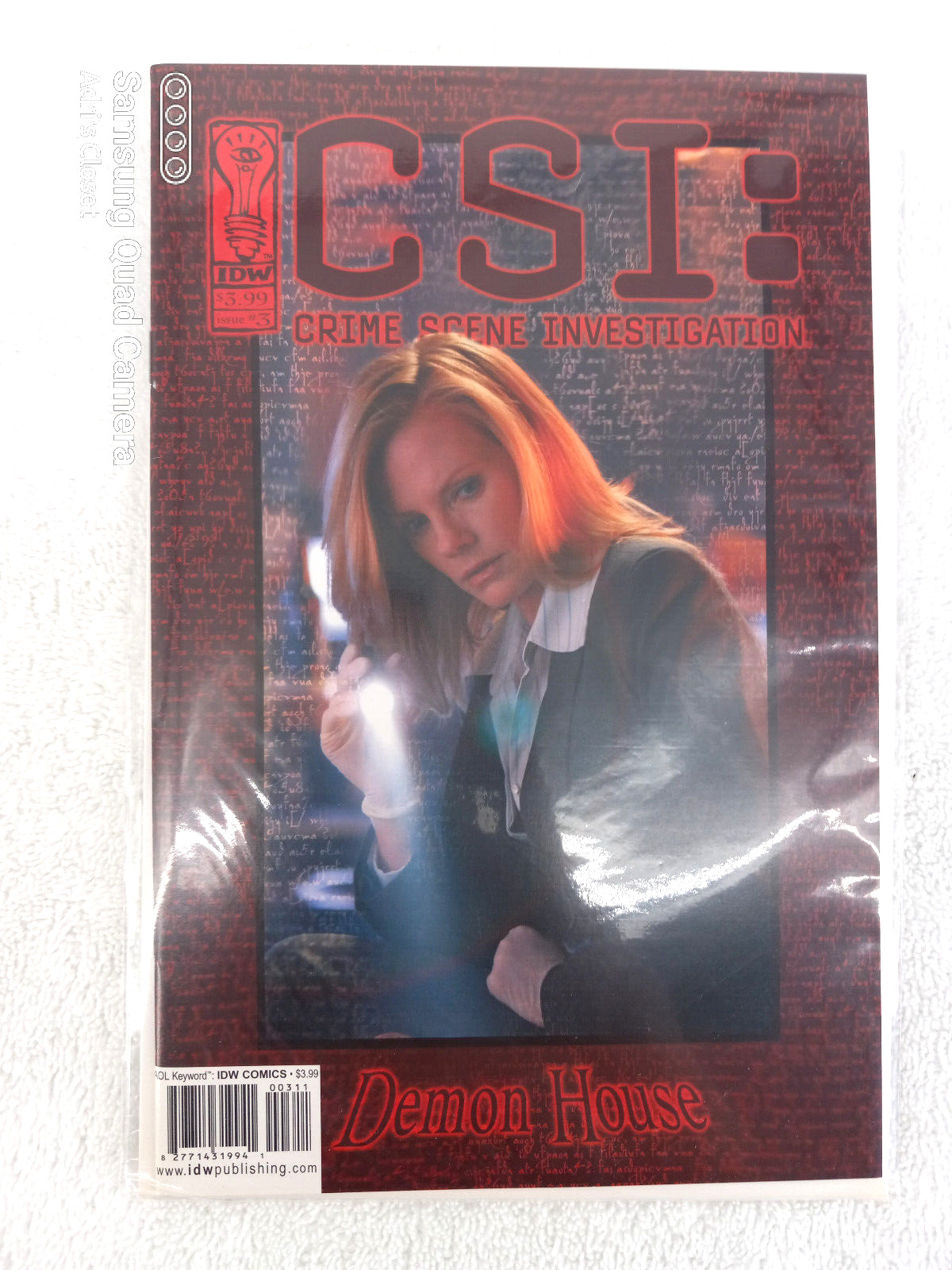 Comics CSI: Crime Scene Investigation, Demon House #3 IDW