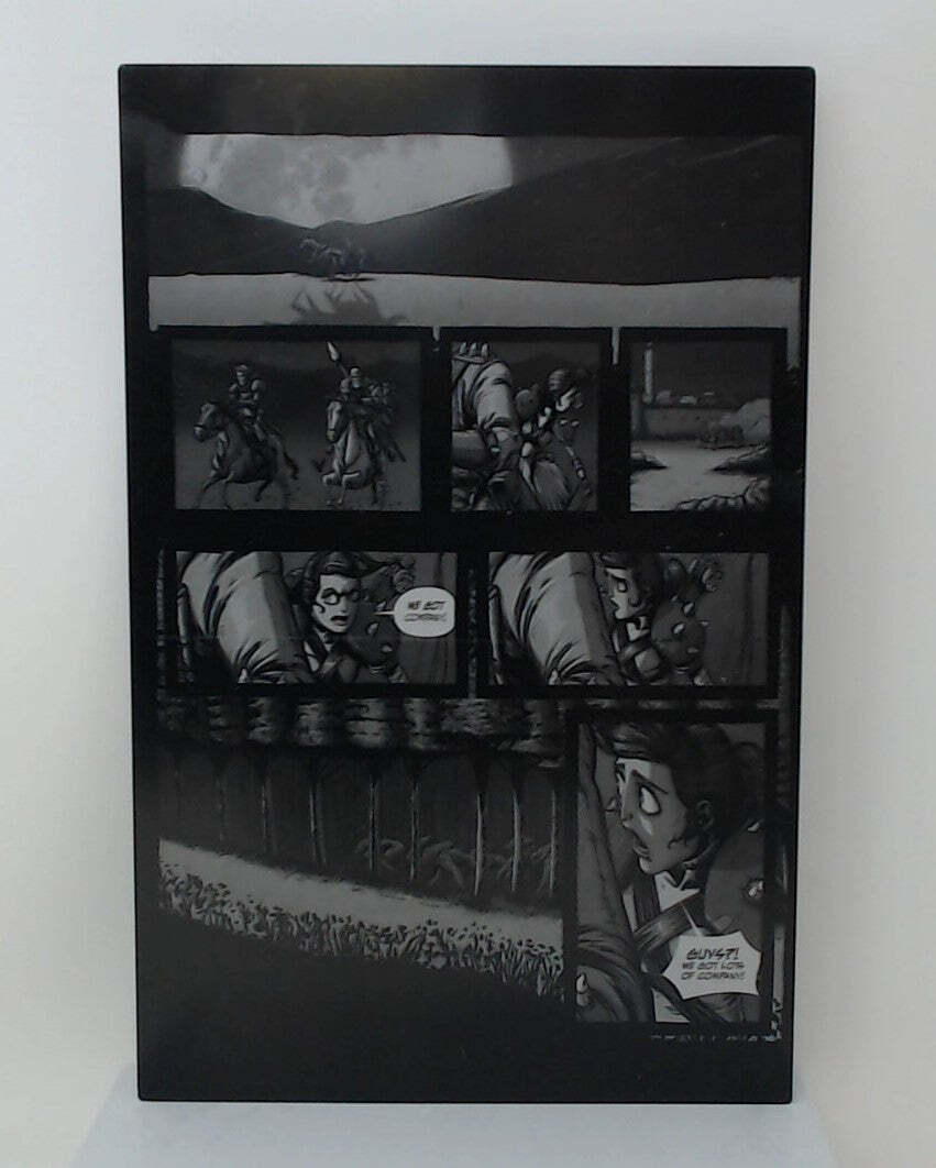 Once Our Land - Omnibus Trade Paperback - Page 166 - Black - Comic Printer Plate