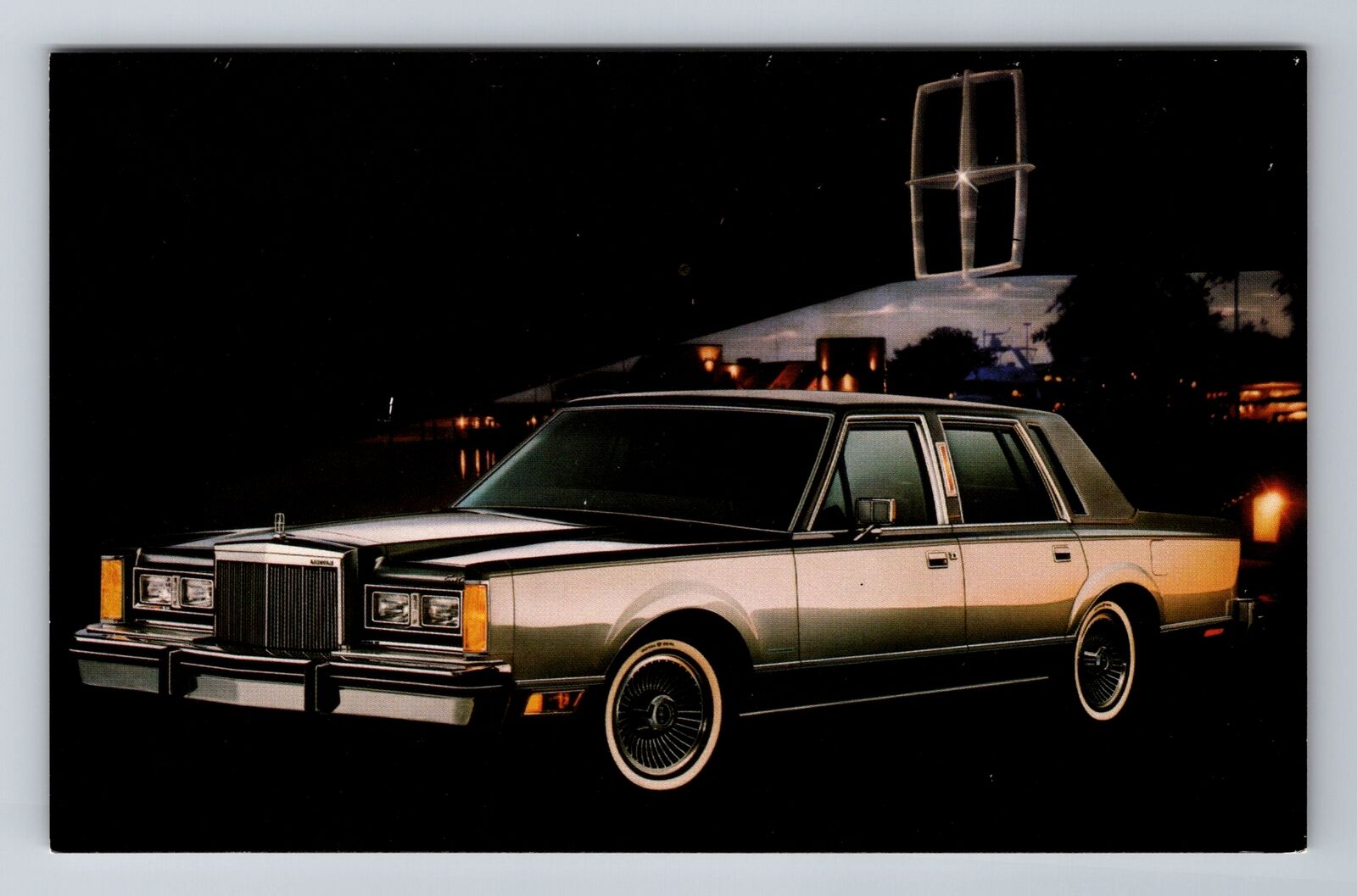 1983 Lincoln, Cars, Transportation, Antique Vintage Souvenir Postcard