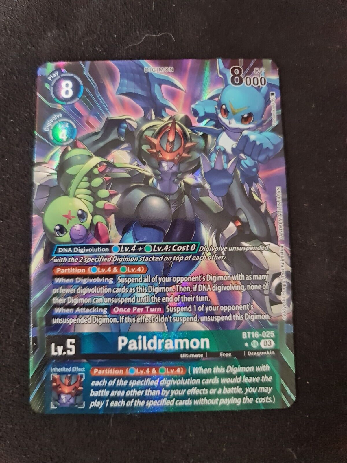 Digimon Card - Paildramon BT16-025