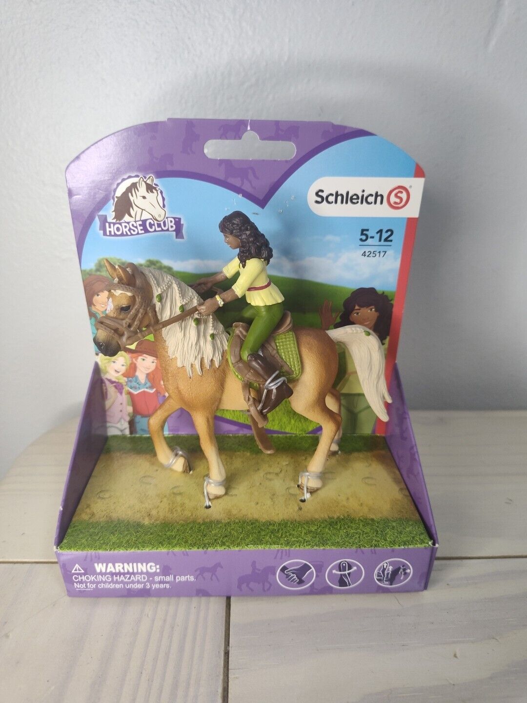 Schleich Horse Club SARAH and MYSTERY Playset #42517 BRAND NEW in BOX, Rare