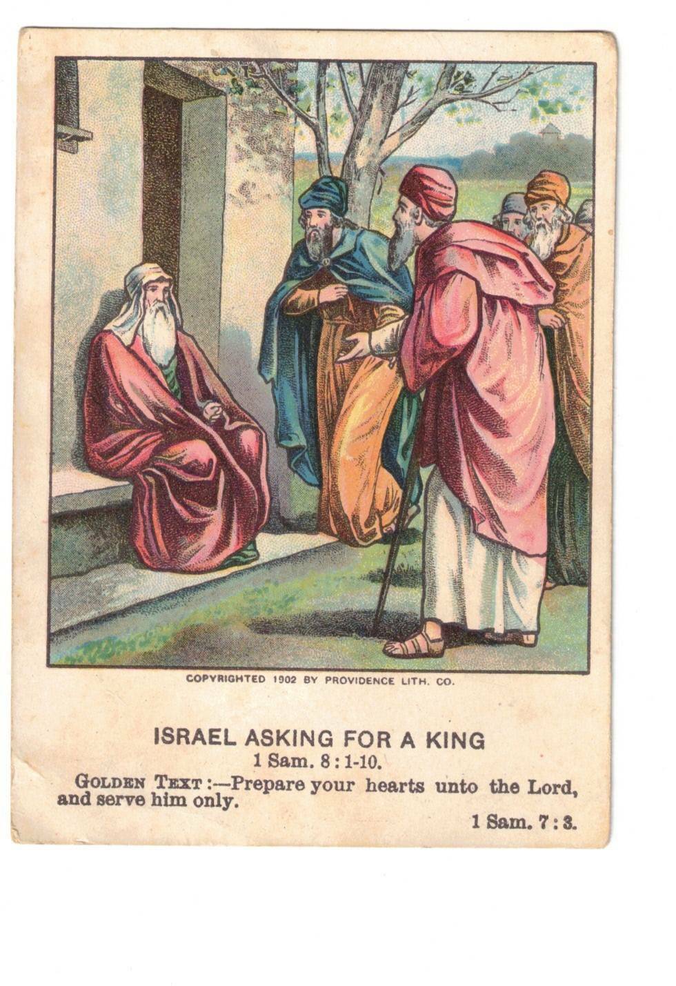 1902 Little Bible Lesson Pictures: \