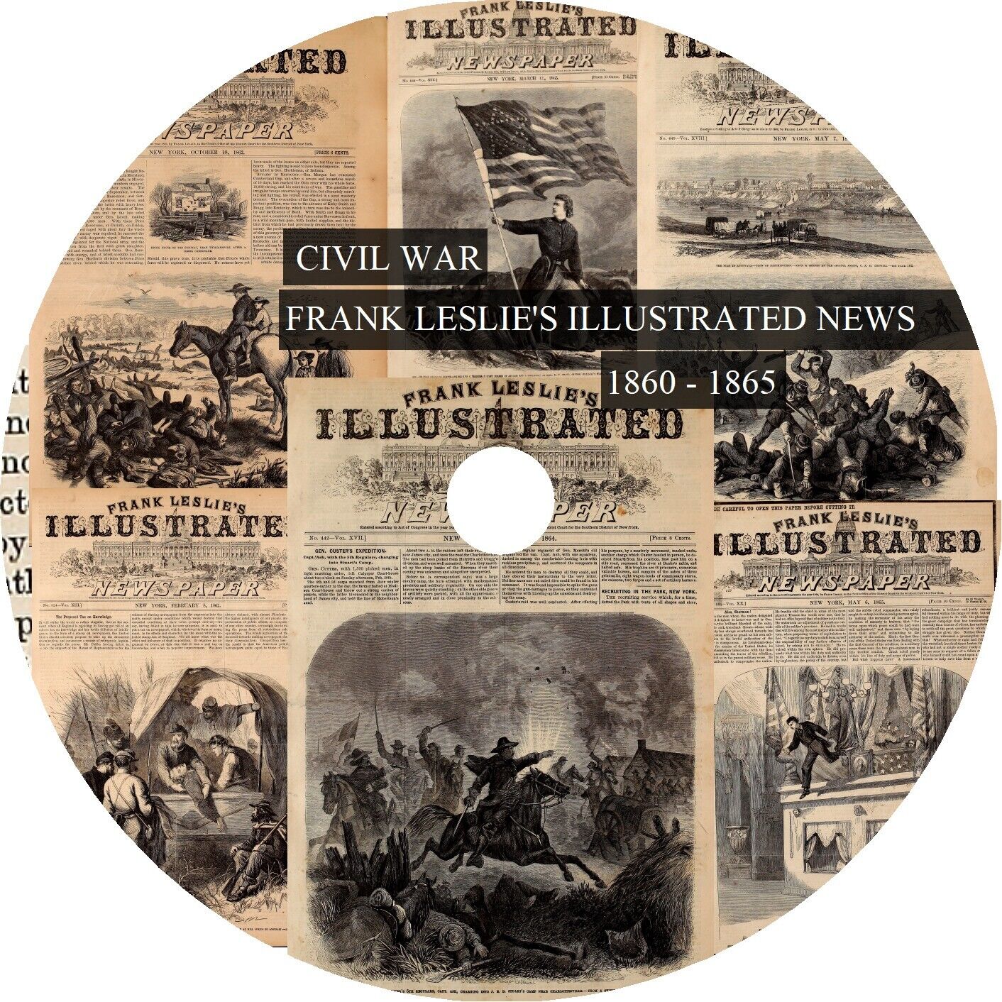 Civil War: Frank Leslie's Illustrated Newspaper 1860-1865