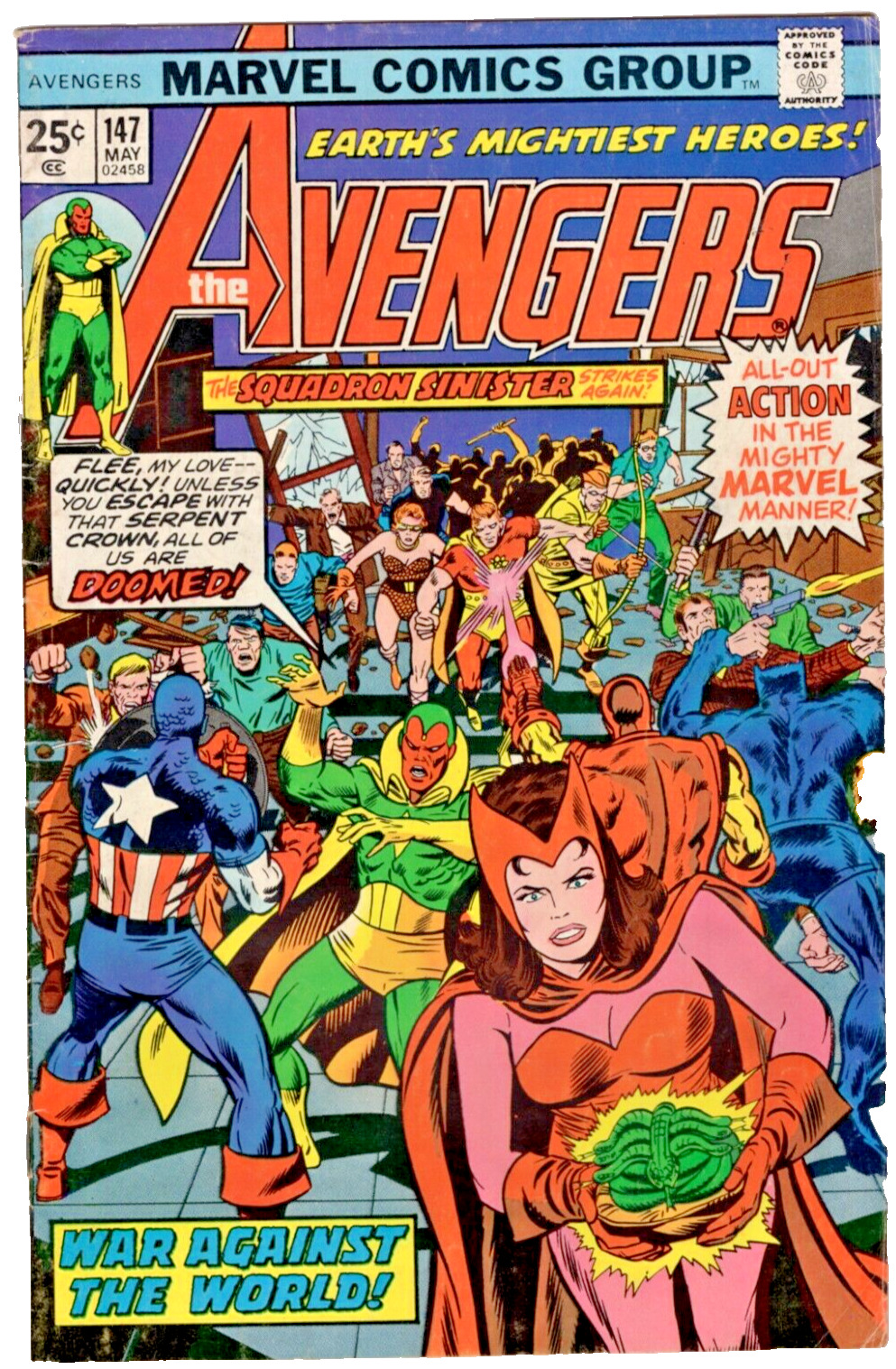 The Avengers #147 (May. 1976, Marvel)