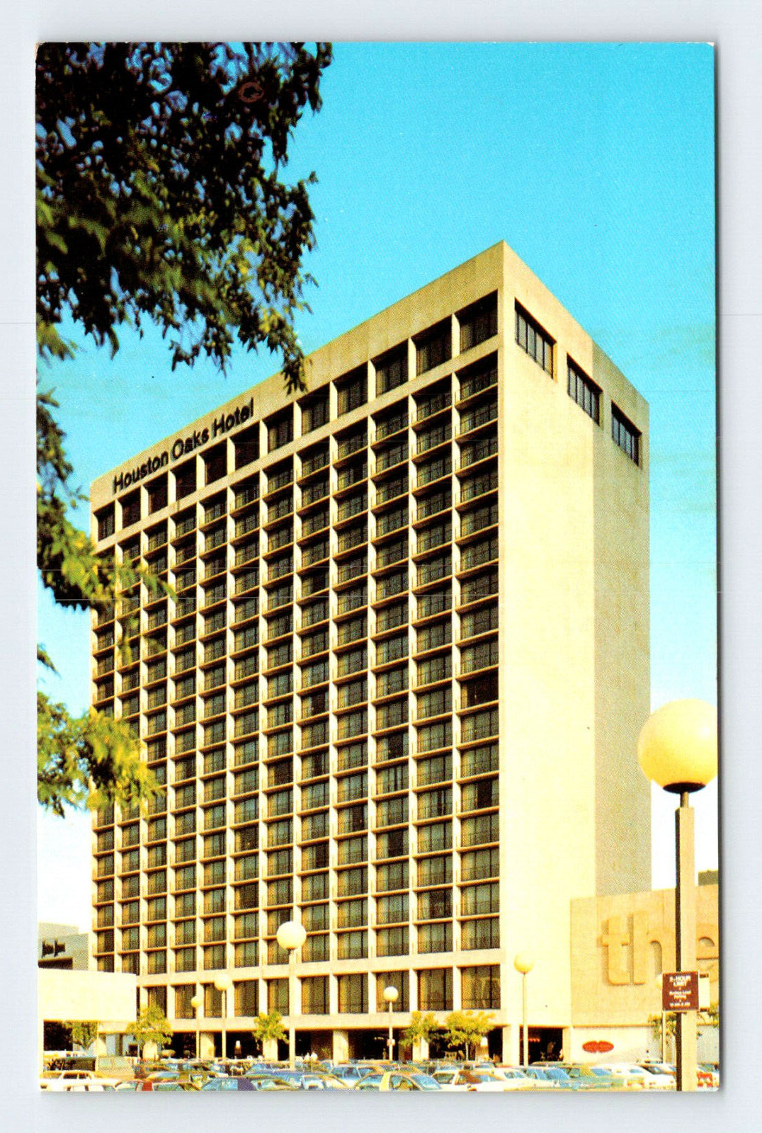 Houston Oaks Hotel Texas Vintage Postcard OLP17