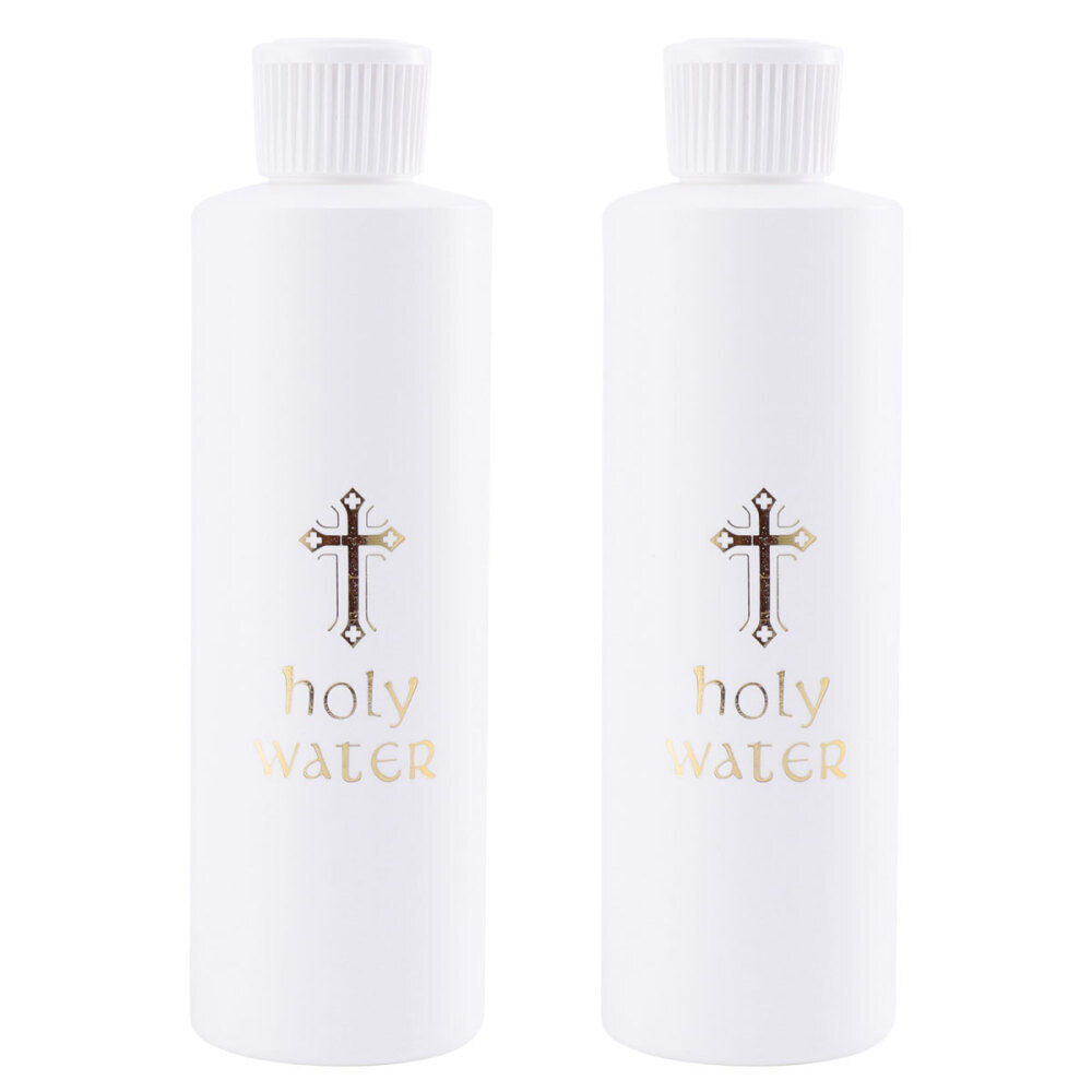 2pcs Holy Water Bottles Bulk Glass Holy Water Bottle Catholic Holy Water Bottle