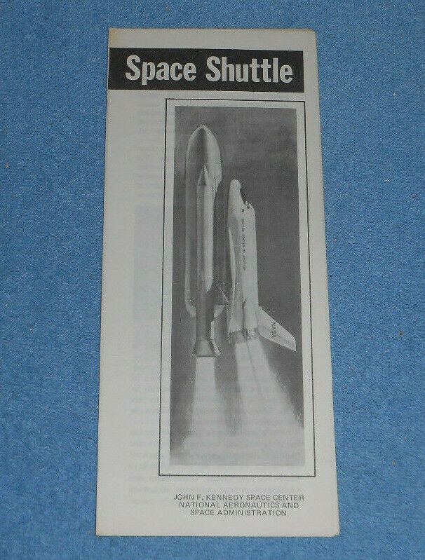 1974 NASA KSC Brochure Space Shuttle Orbiter System Operations Concept Art