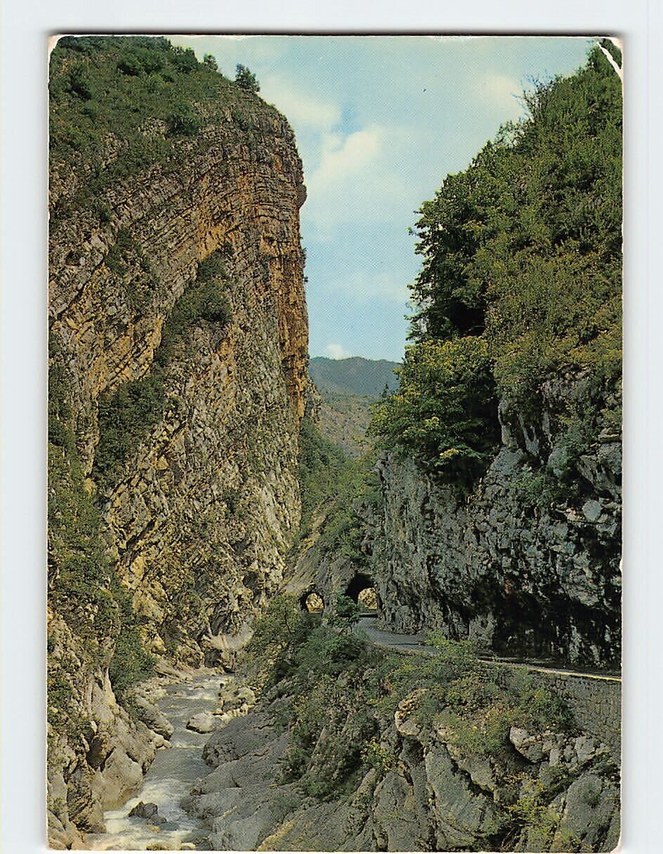 Postcard de Fontarasse, Blue de Barles, France