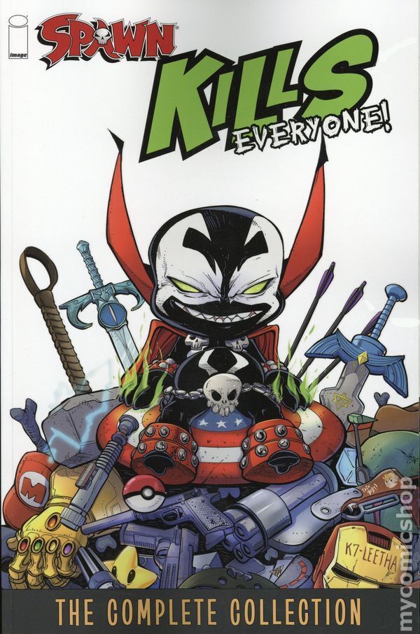 Spawn Kills Everyone TPB The Complete Collection #1-1ST NM 2019 Stock Image