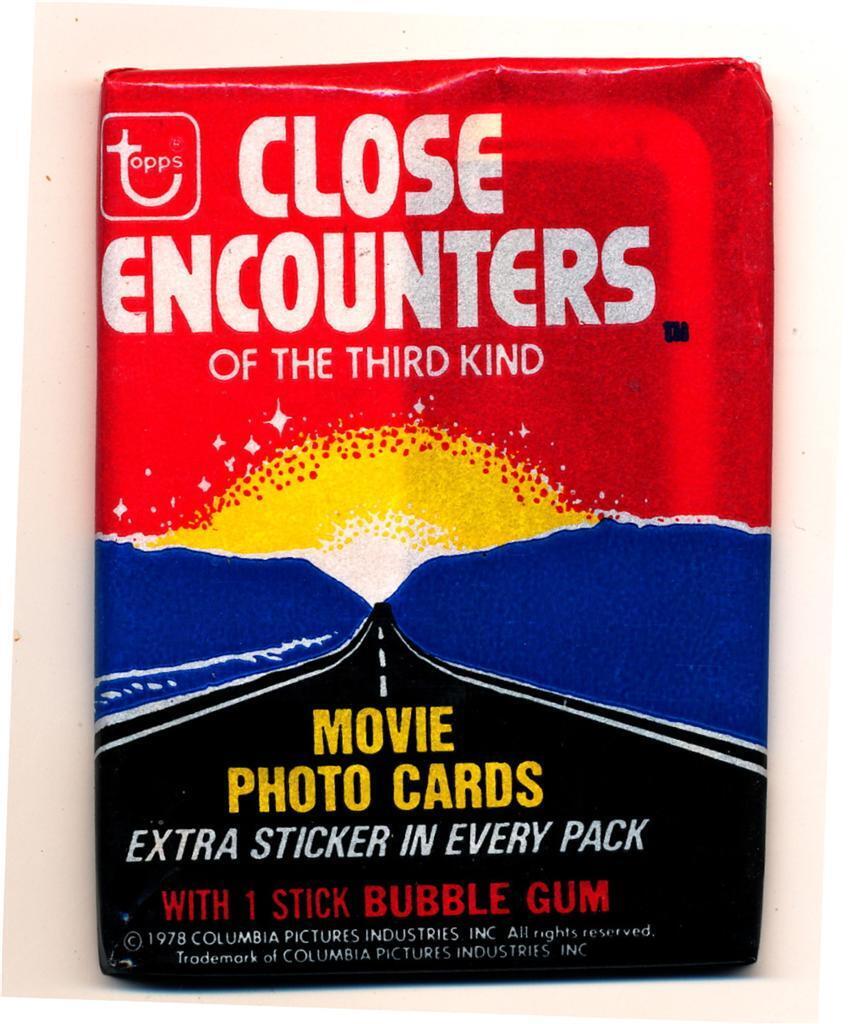 1978 Topps Close Encounters Trading Card Pack
