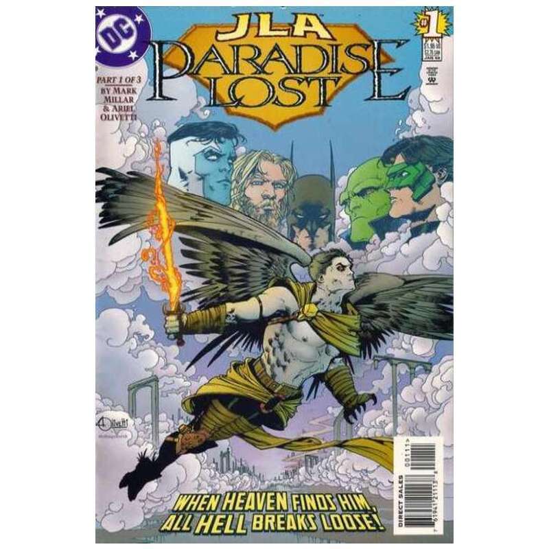 JLA: Paradise Lost #1 in Near Mint condition. DC comics [q,
