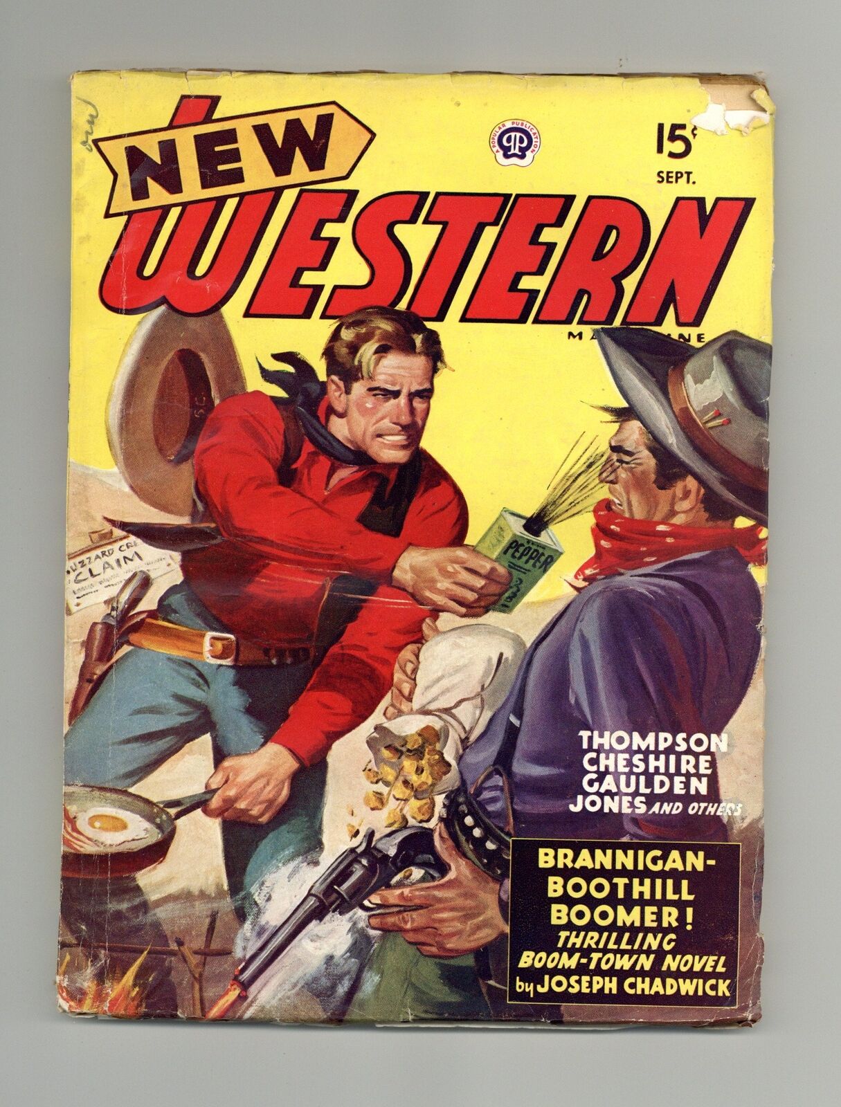 New Western Magazine Pulp 2nd Series Sep 1946 Vol. 12 #2 VG