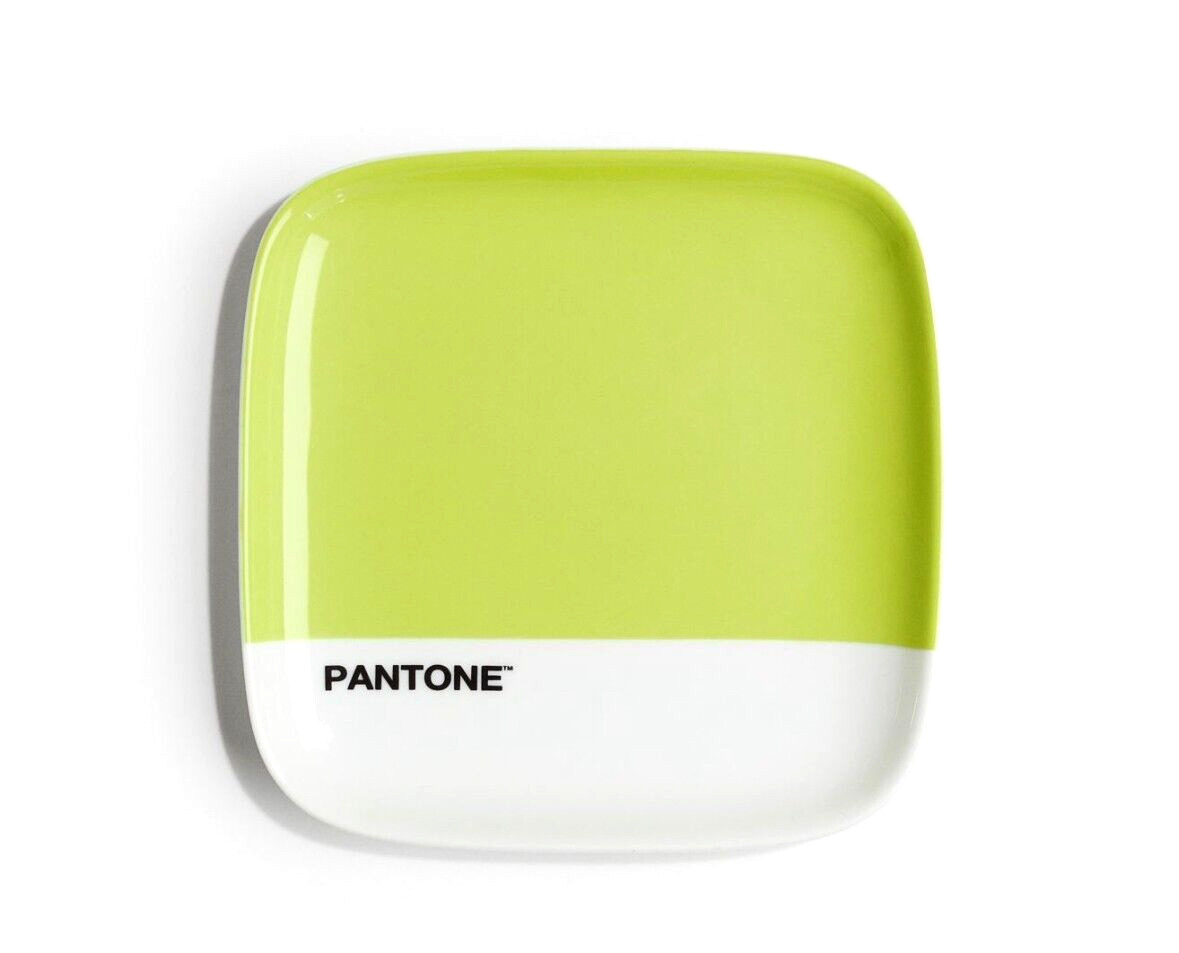 Rare NEW - H&M Home x Pantone Official Limited Edition Ceramic Side Plate Lime