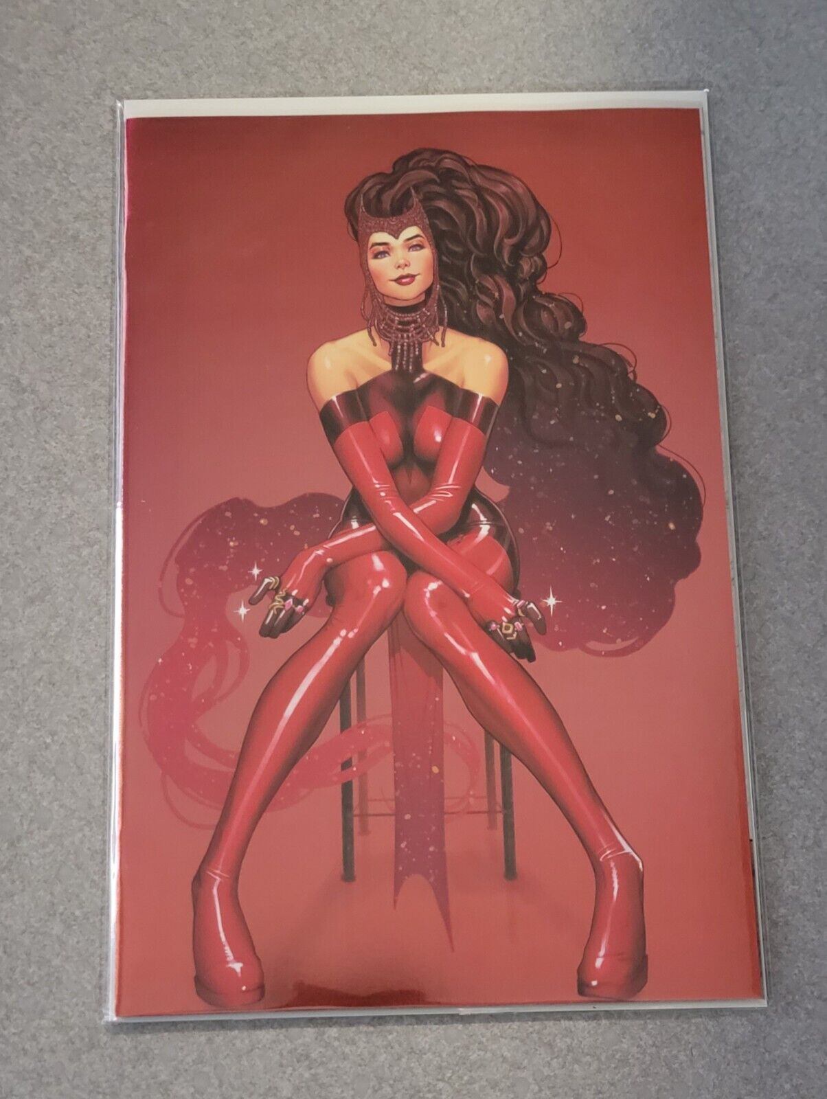 Scarlet Witch Annual # 1 David Nakayama Virgin FOIL Variant Exclusive