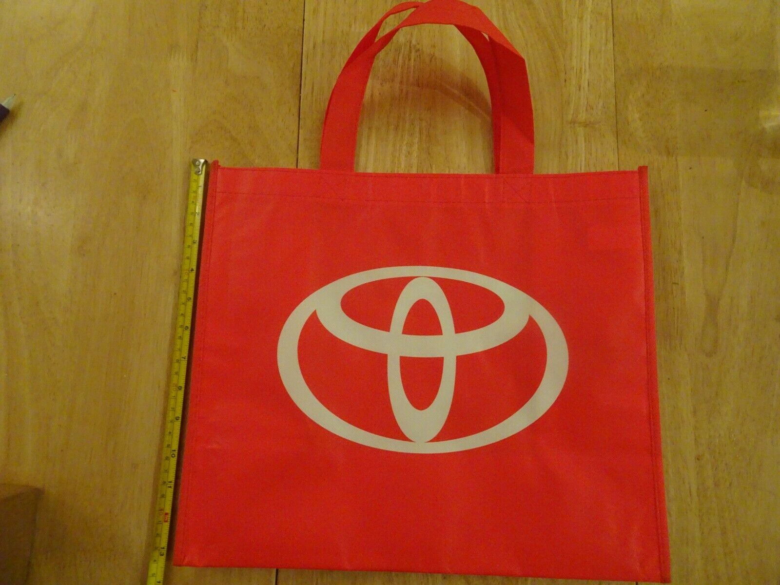 Toyota Classic red Logo Reusable shopping bag 