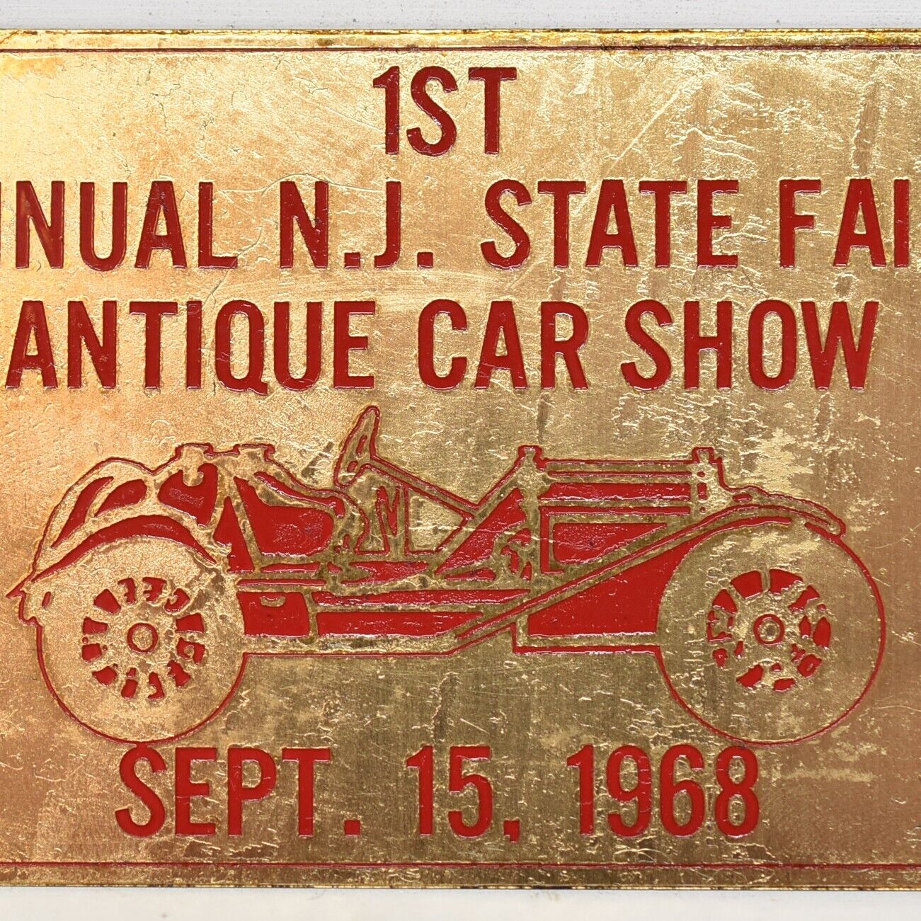 1968 New Jersey State Fair Antique Car Show Trenton Mercer County New Jersey