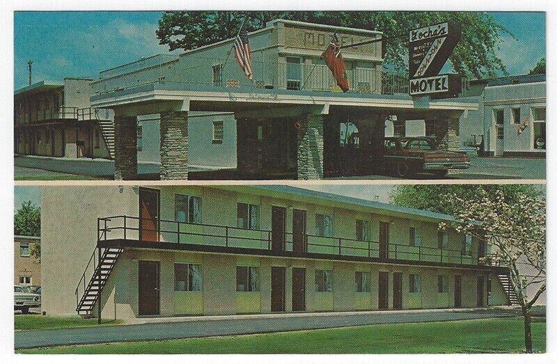 Gaylord, Michigan, Vintage Postcard Views of Gocha\'s Downtown Motel