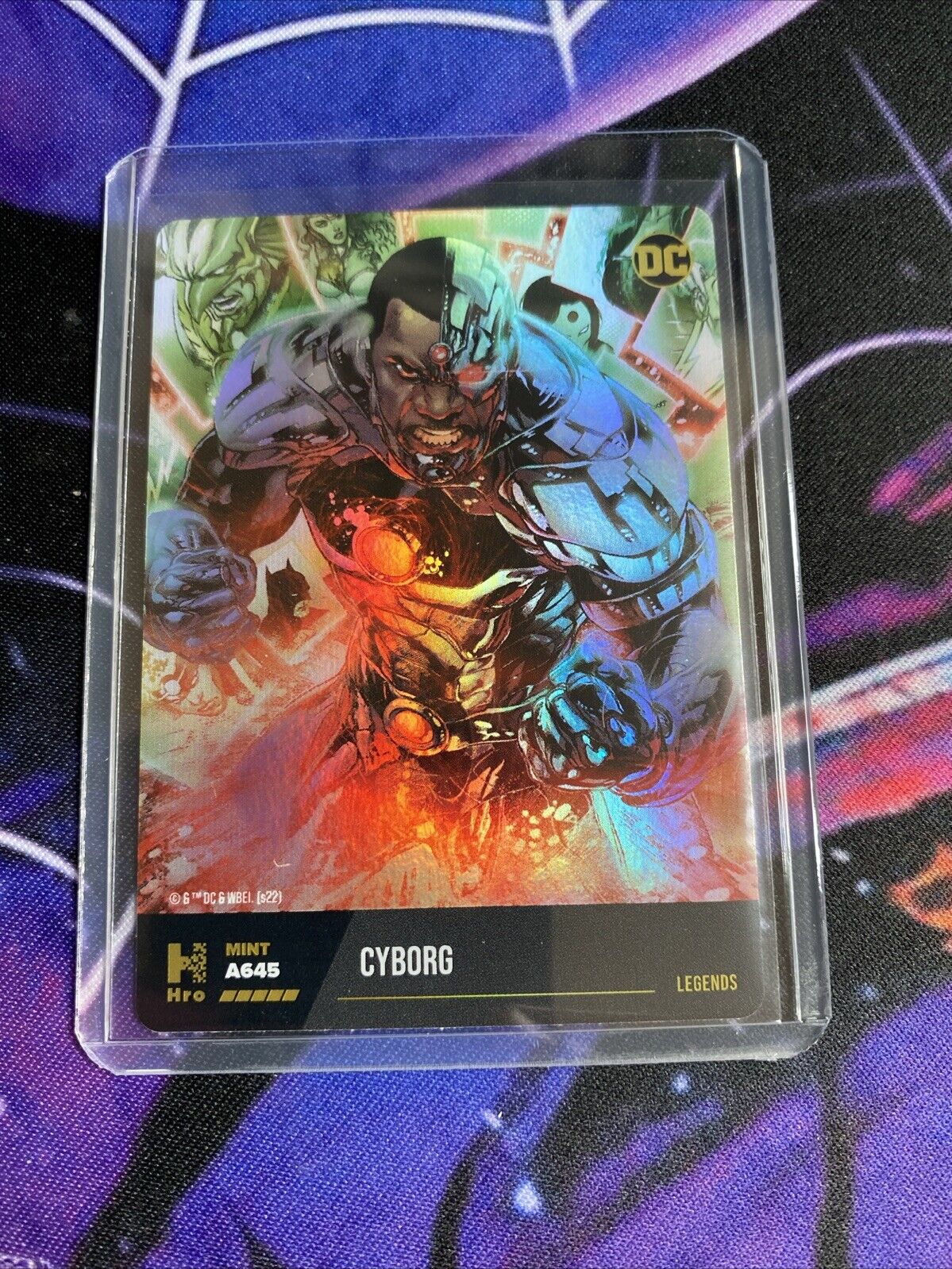 Cyborg  DC Trading Card 2022 Chapter 2 Legends Holo #A645