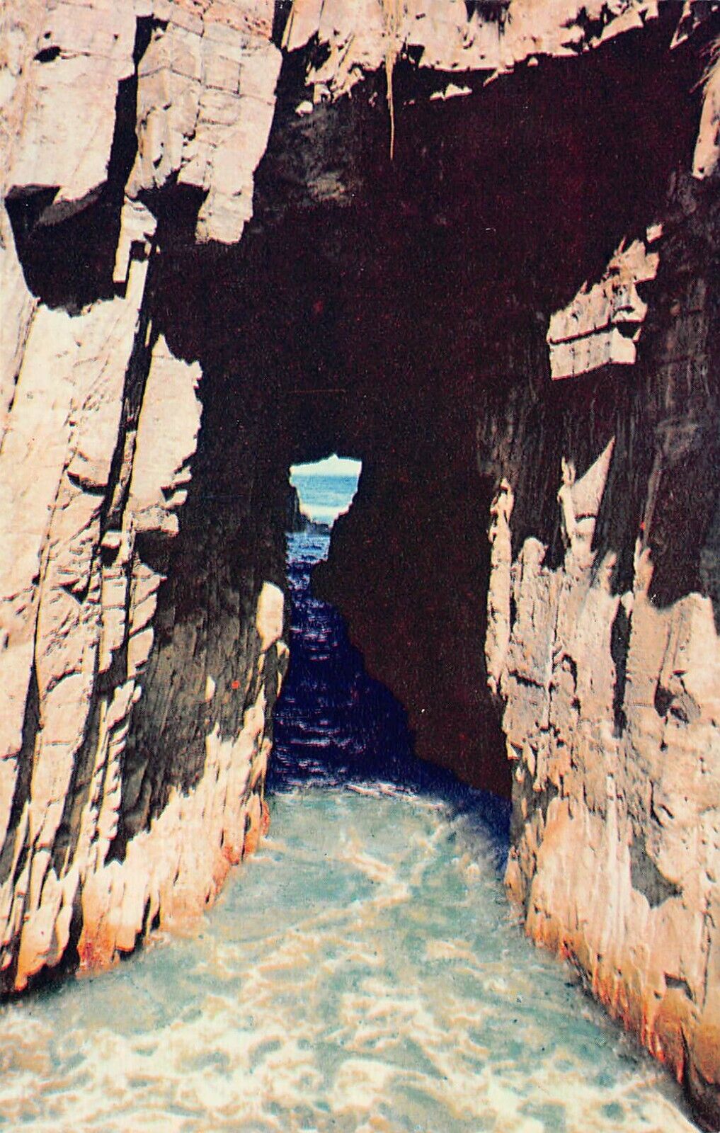 Port Arthur Australia Tasmania Remarkable Cave Eaglehawk Neck Vtg Postcard C12