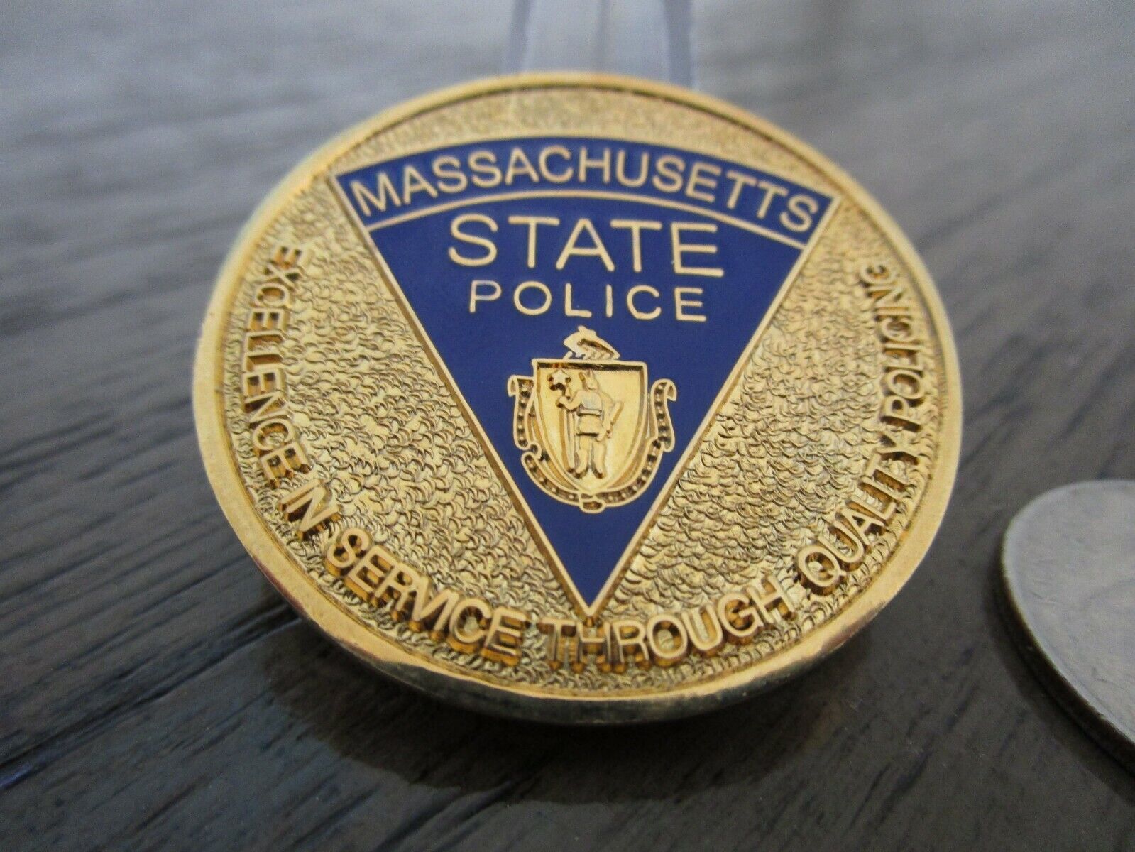 Massachusetts State Police MSP Challenge Coin #8J