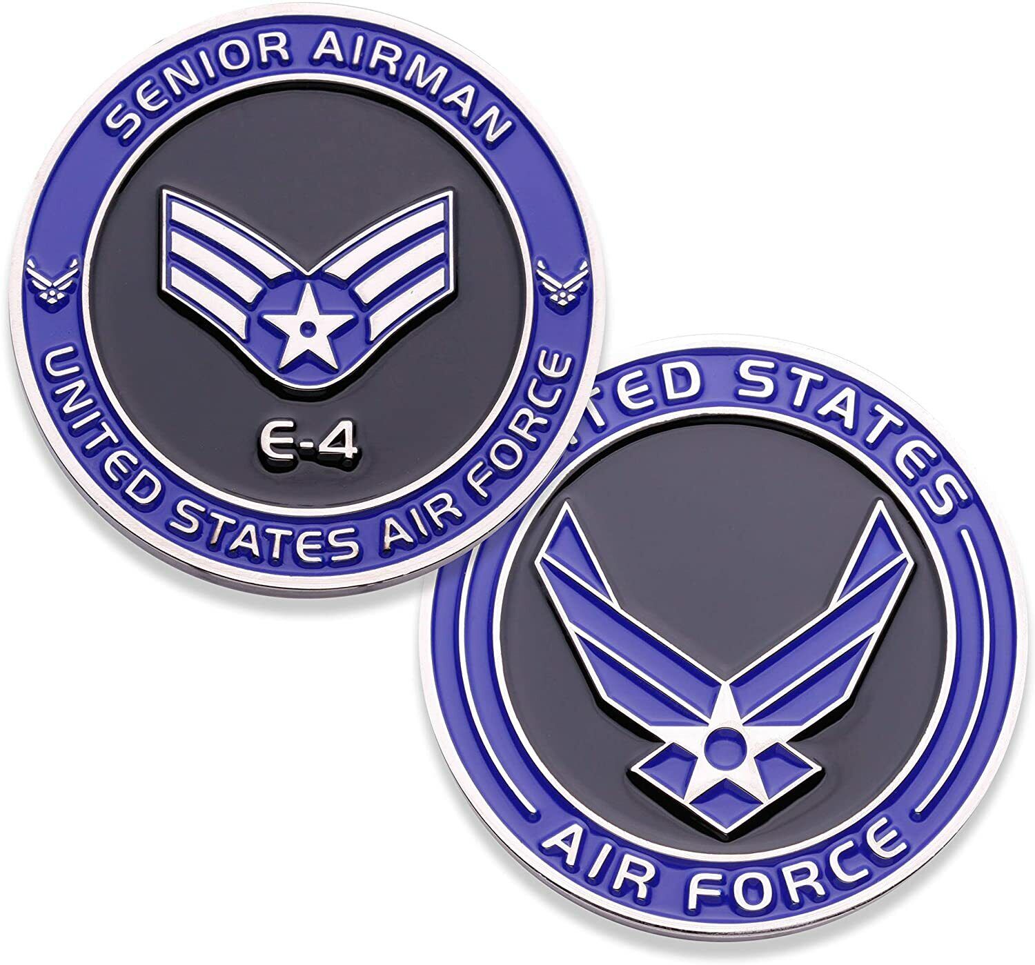 Air Force Senior Airman E4 Challenge Coin