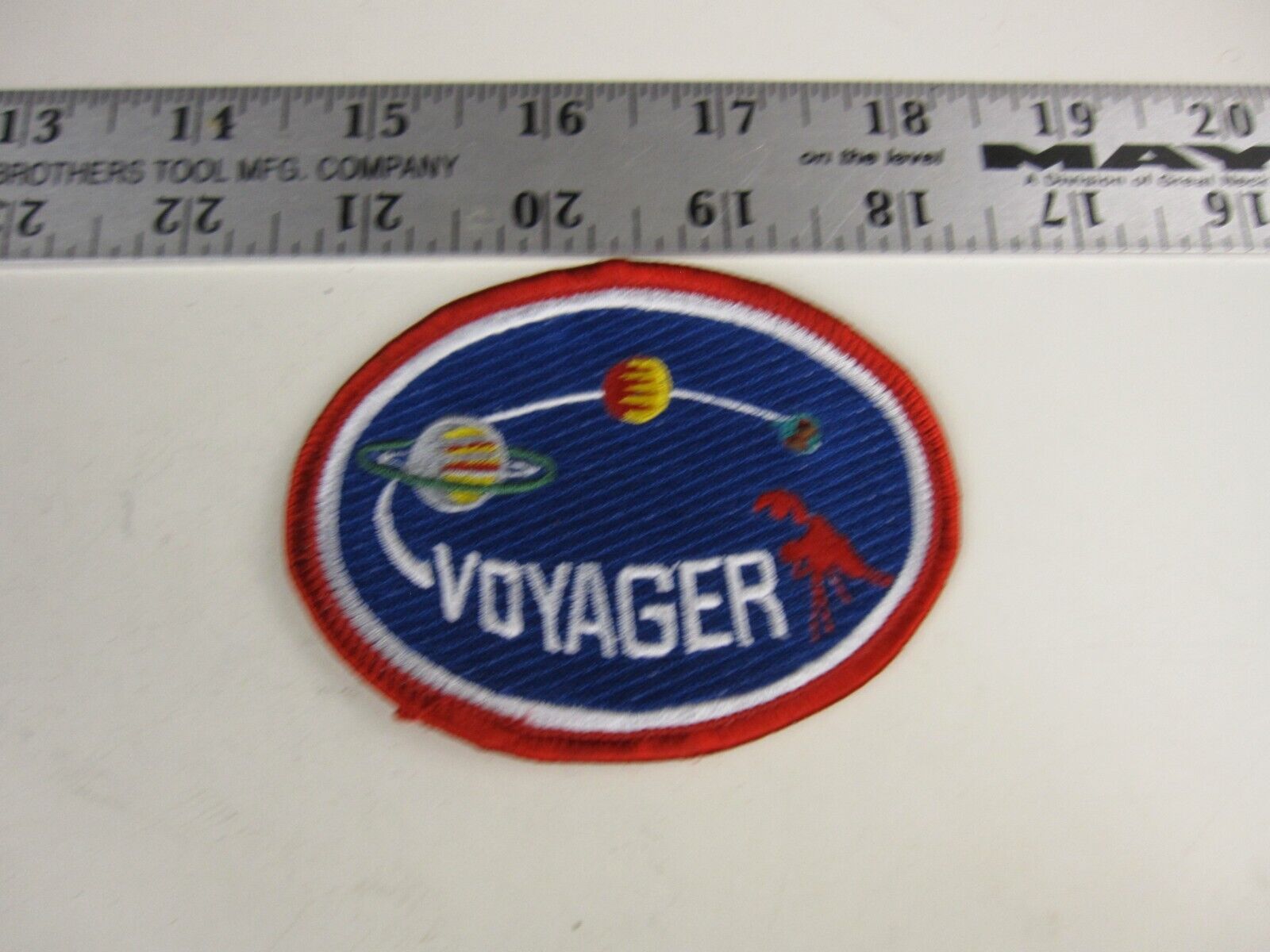 Vintage Voyager NASA Space Related Patch  BIS