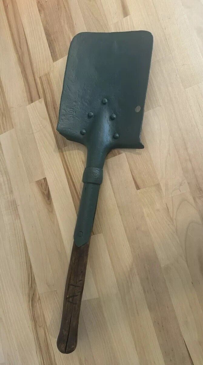 WWI Vintage 1915 Imperial Russian Russia Entrenching Tool Trench Shovel Original