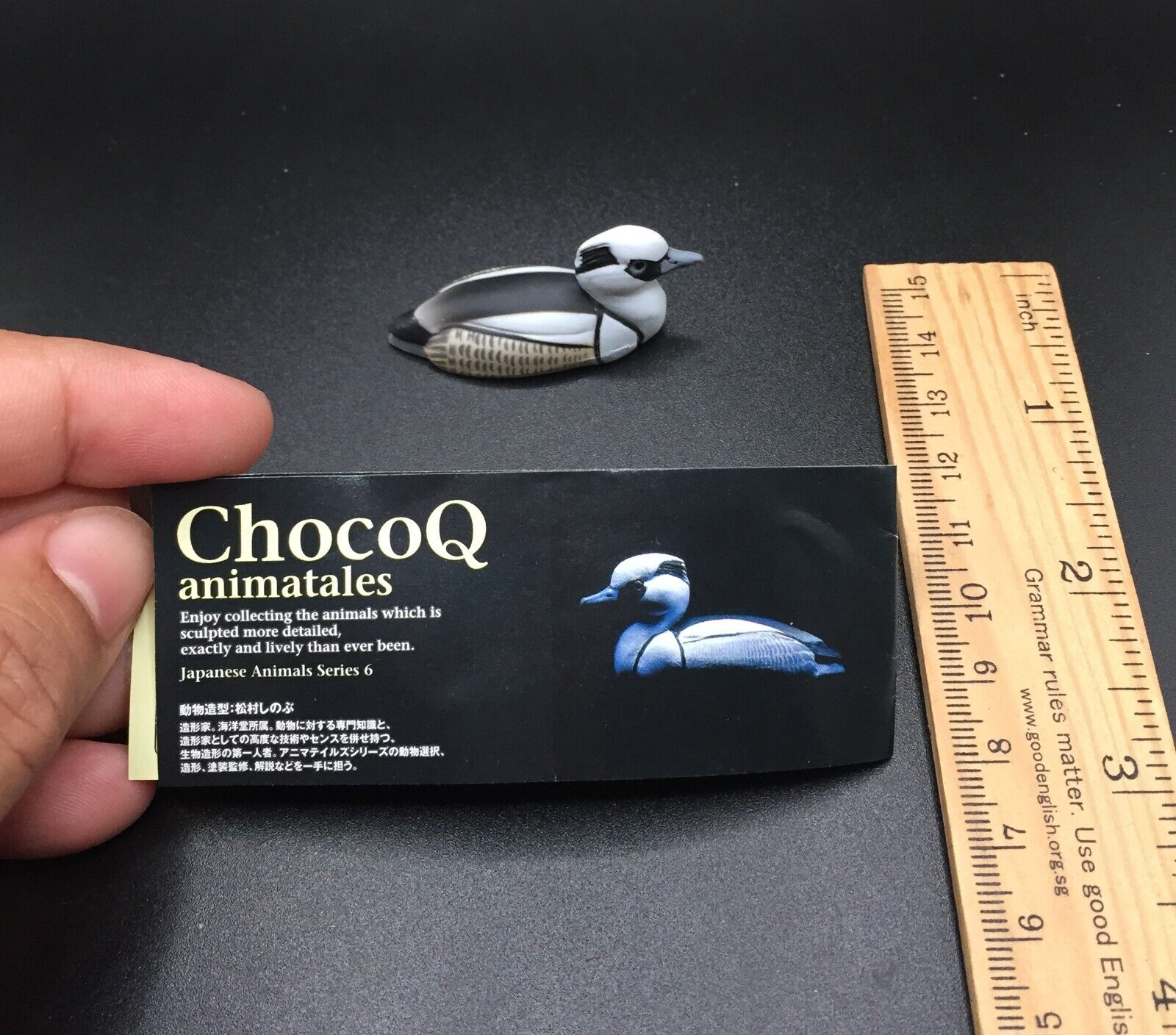Kaiyodo Takara Animatales Choco Q Series 6 Smew Bird Duck Figure miniature