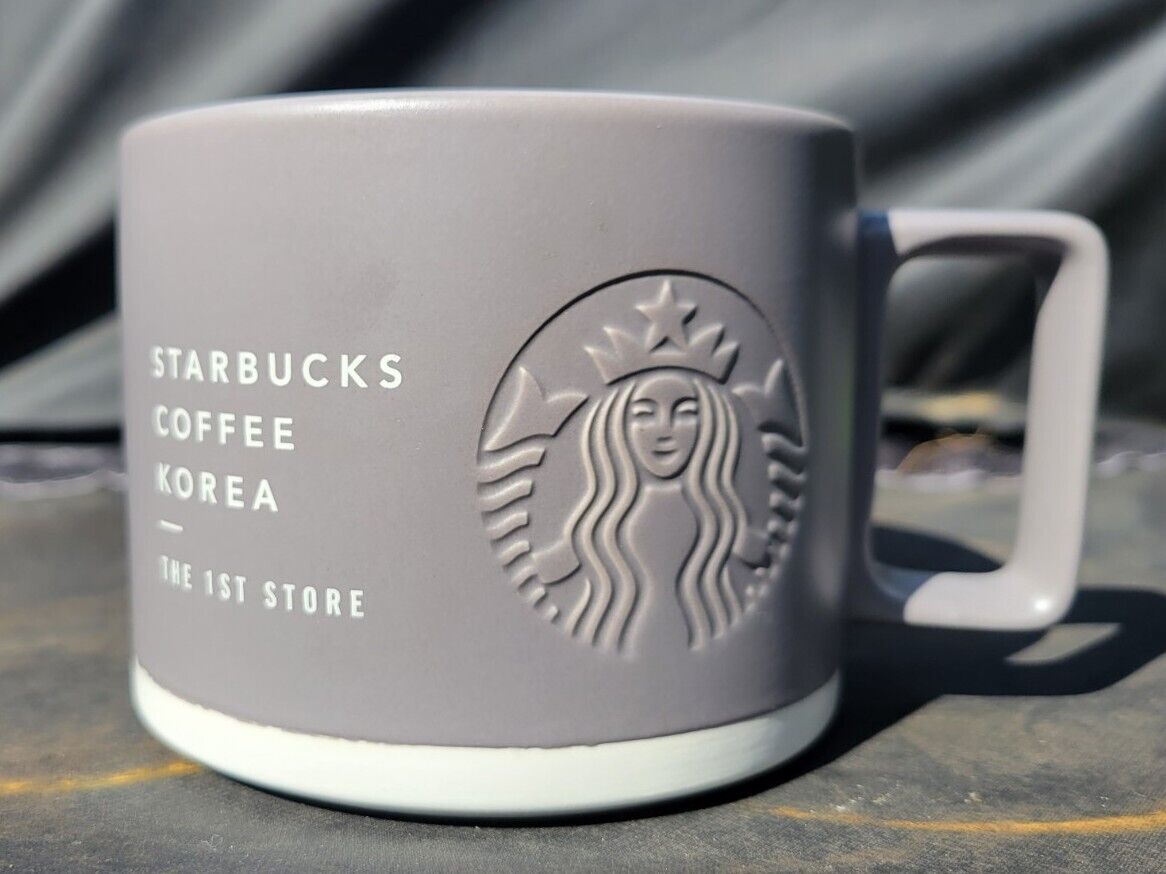 Starbucks South Korea Seoul City 1st Store Coffee Mug 12 oz Limited Edition RARE