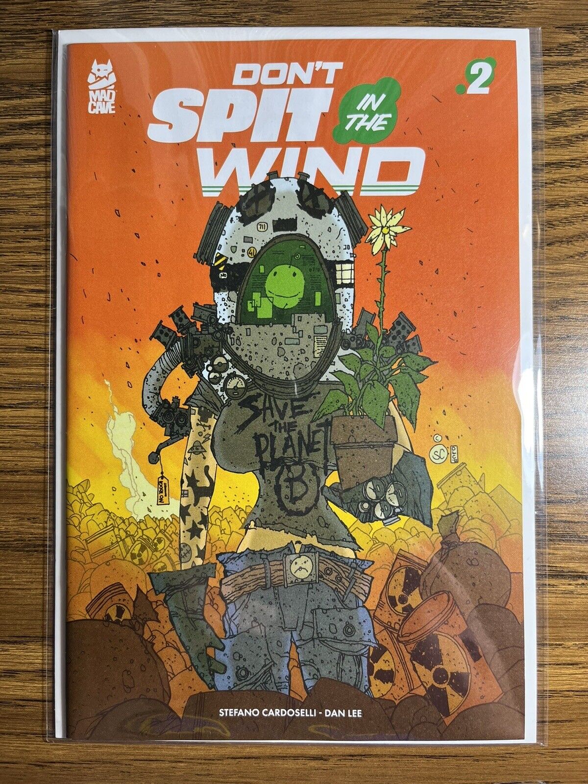 DON'T SPIT IN THE WIND 2 NM/NM+ Stefano Cardoselli Cover MAD CAVE COMICS 2023