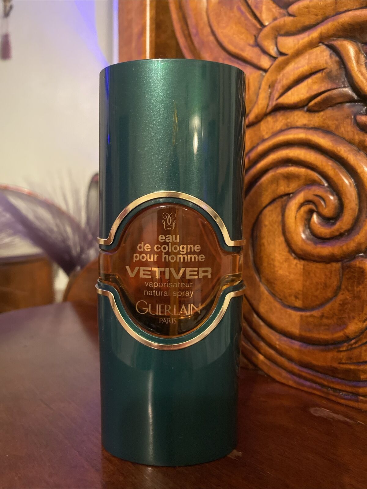 Rare Vintage 1976 Guerlain Vetiver Cologne 110ml Mens Perfume