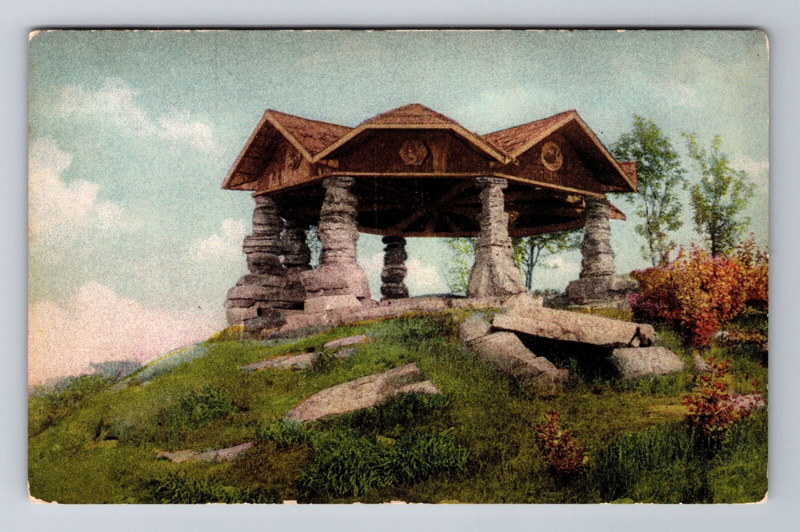 Nahant MA-Massachusetts, Witch House, Antique Vintage Souvenir Postcard
