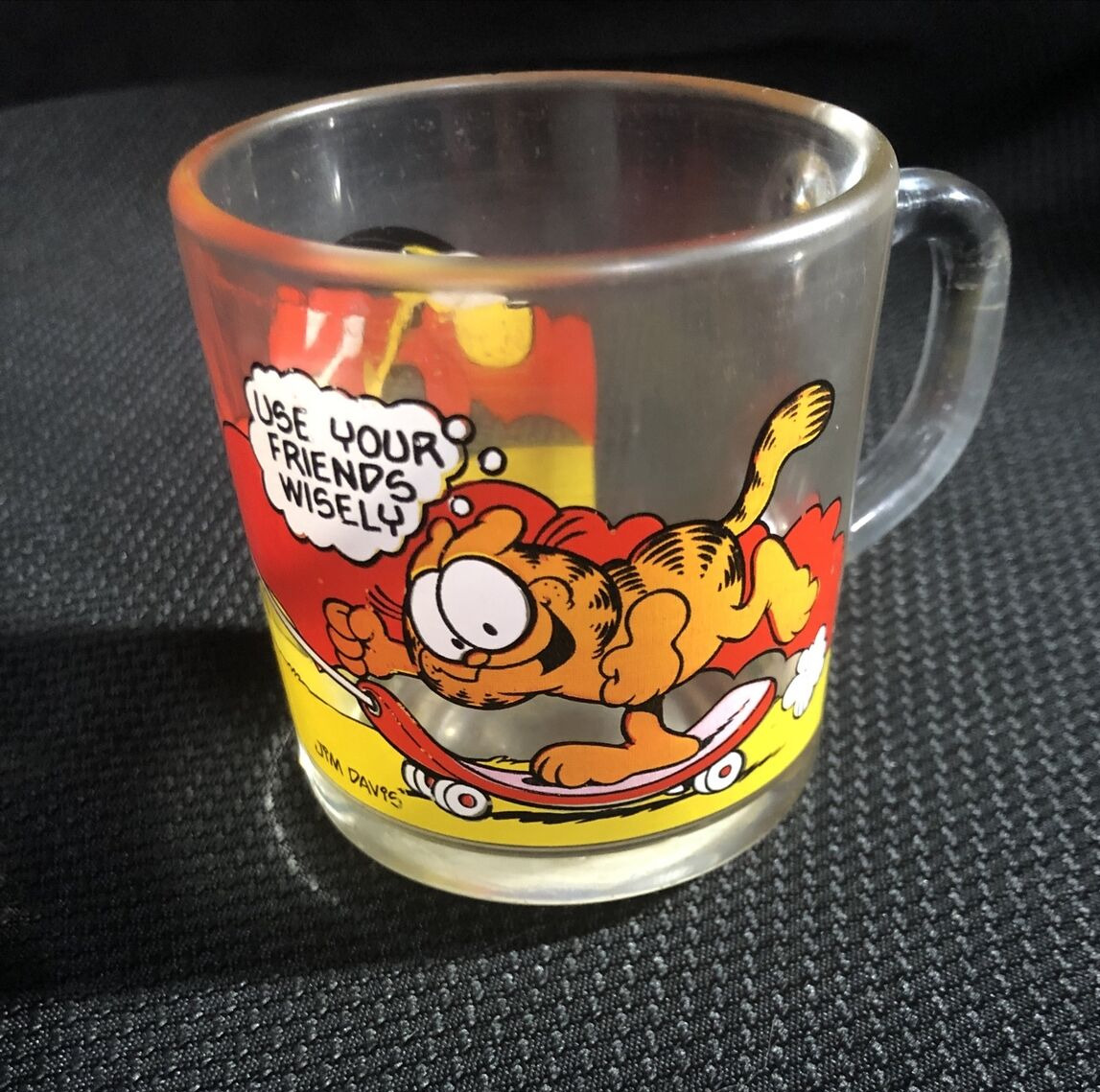 Anchor Hocking McDonald\'s 1978 Garfield Mug \