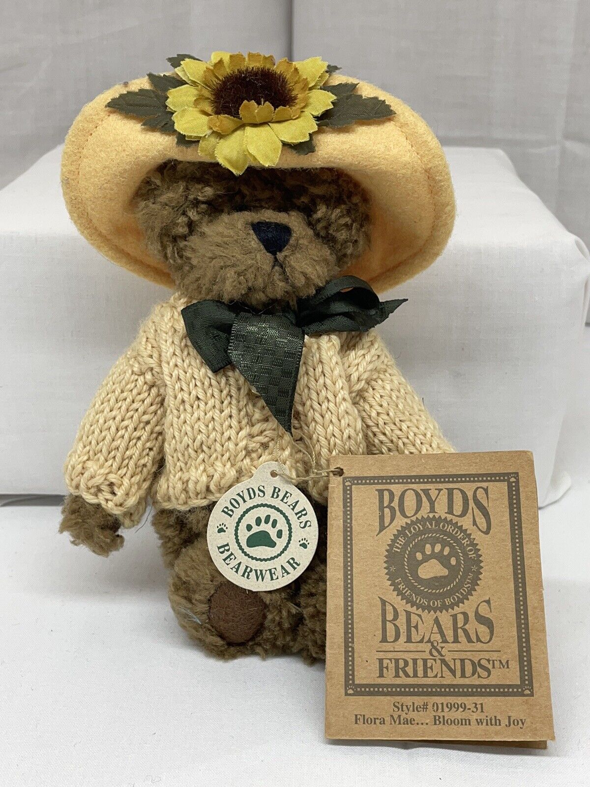 Boyds Bears And Friends Flora Mae Bloom With Joy Style #01999-31h
