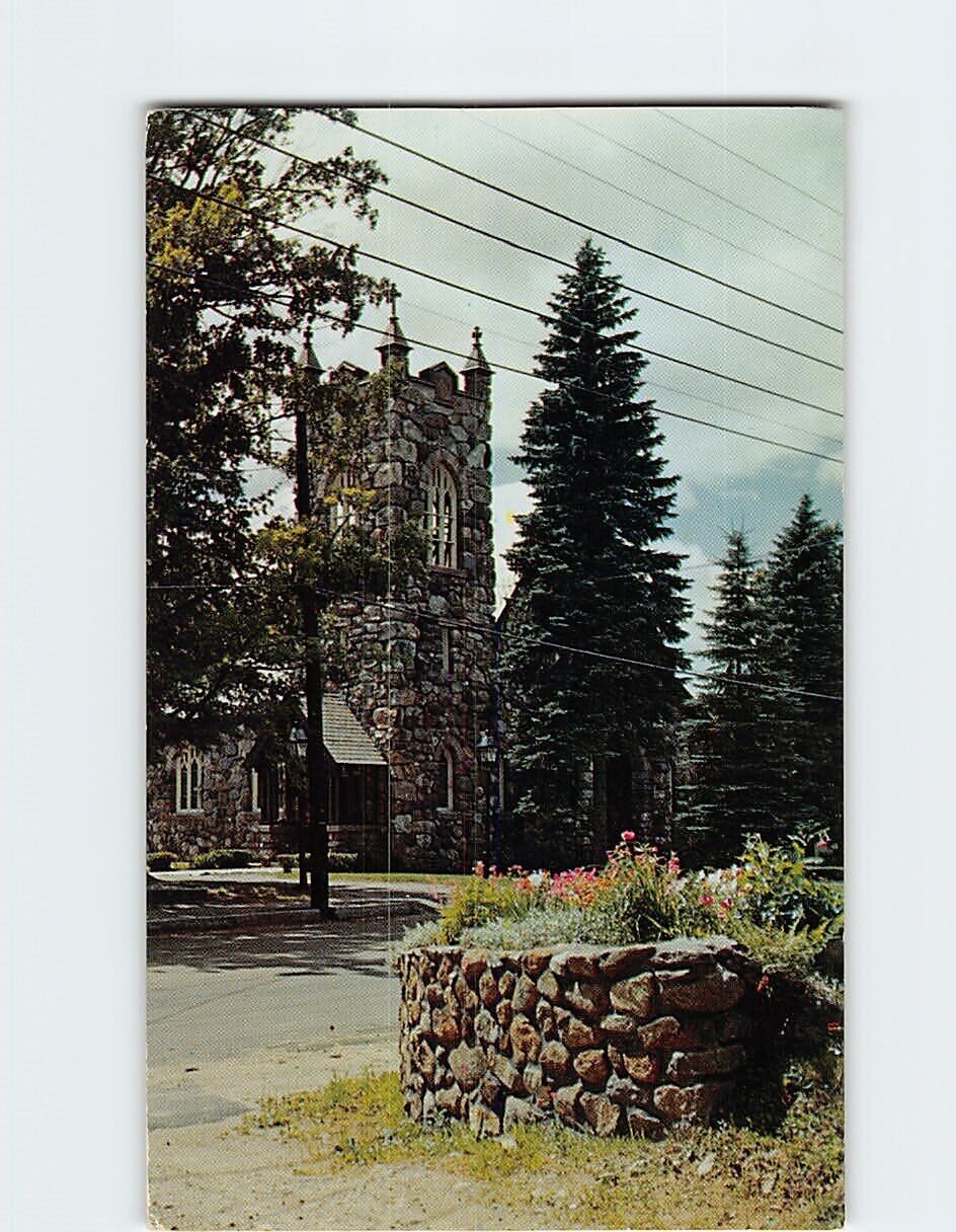 Postcard Saint Patrick\'s Church Jaffrey New Hampshire USA North America