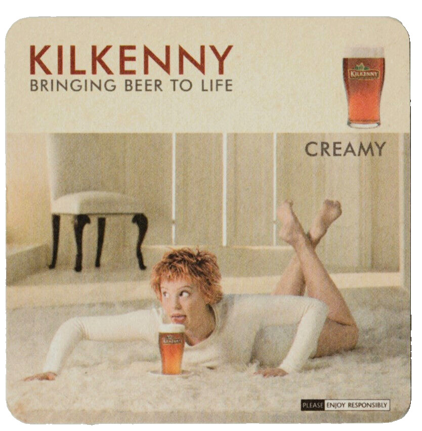 Kilkenny Bringing Beer To Life  Beer Coaster