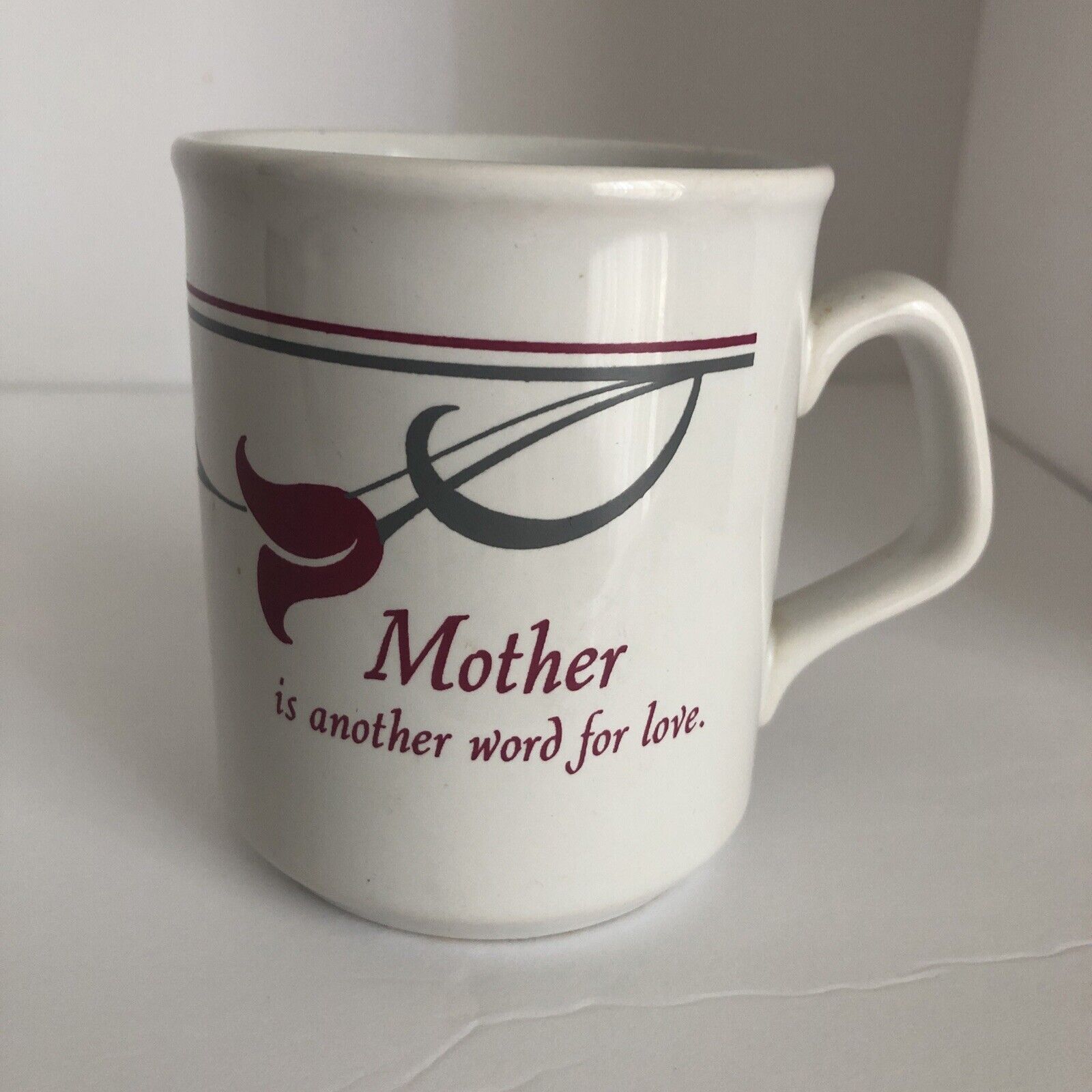 Mother’s Day Cup Rose Bud Made In England Coffee Tea Vintage Collectors