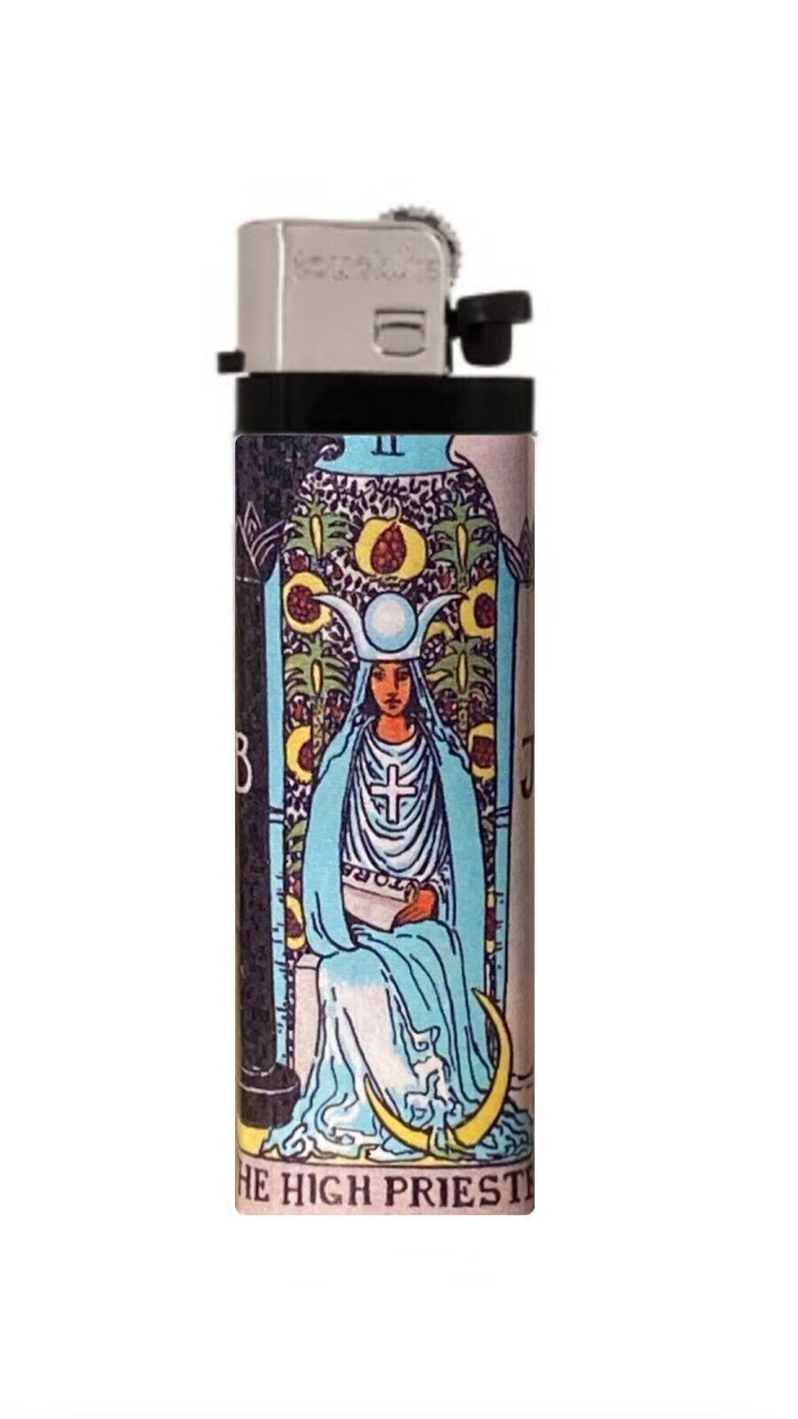 The HIGH PRIESTESS tarot card intuition  spiritual psychic 420 lighter