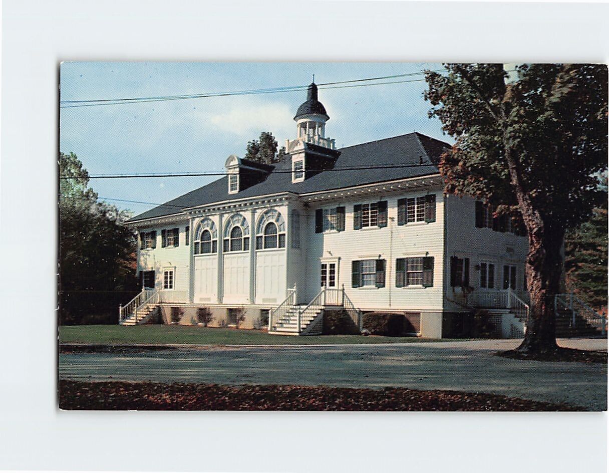 Postcard The Stockbridge Playhouse in Stockbridge Massachusetts USA