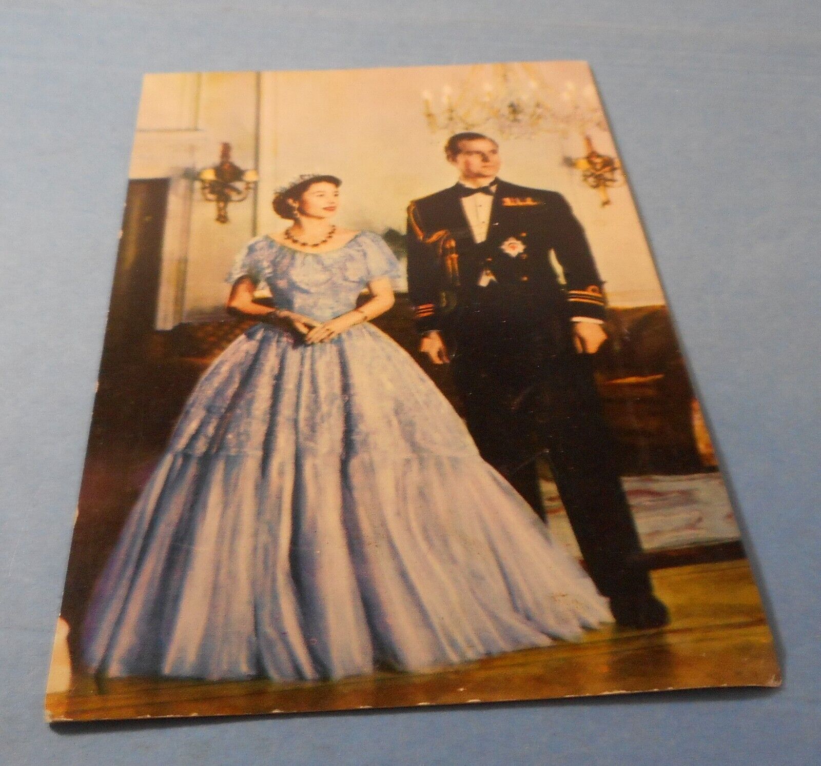 Postcard Queen Elizabeth II & Prince Philip Duke of Edinburgh The Royal Couple