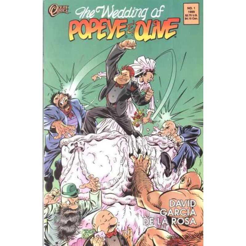 Wedding of Popeye and Olive #1 NM Full description below [w]