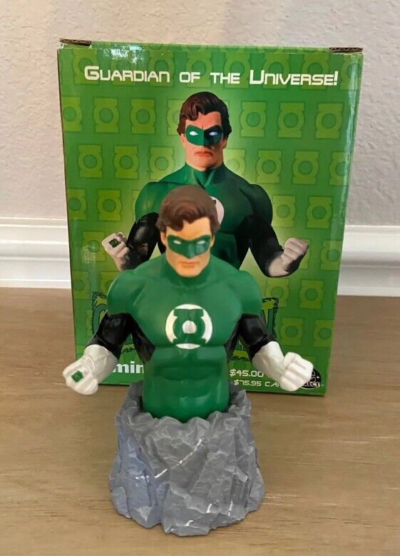 DC Direct JLA Green Lantern, Hal Jordan Guardian of the Universe, Mini Bust 2003